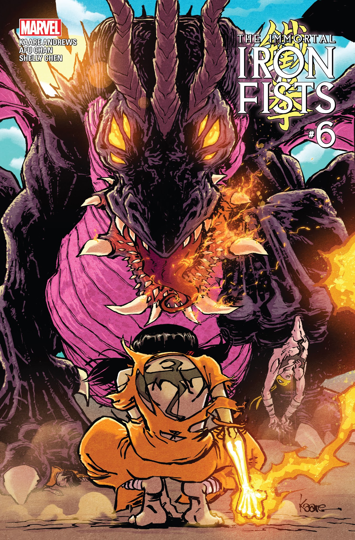 Read online The Immortal Iron Fists comic -  Issue #6 - 1