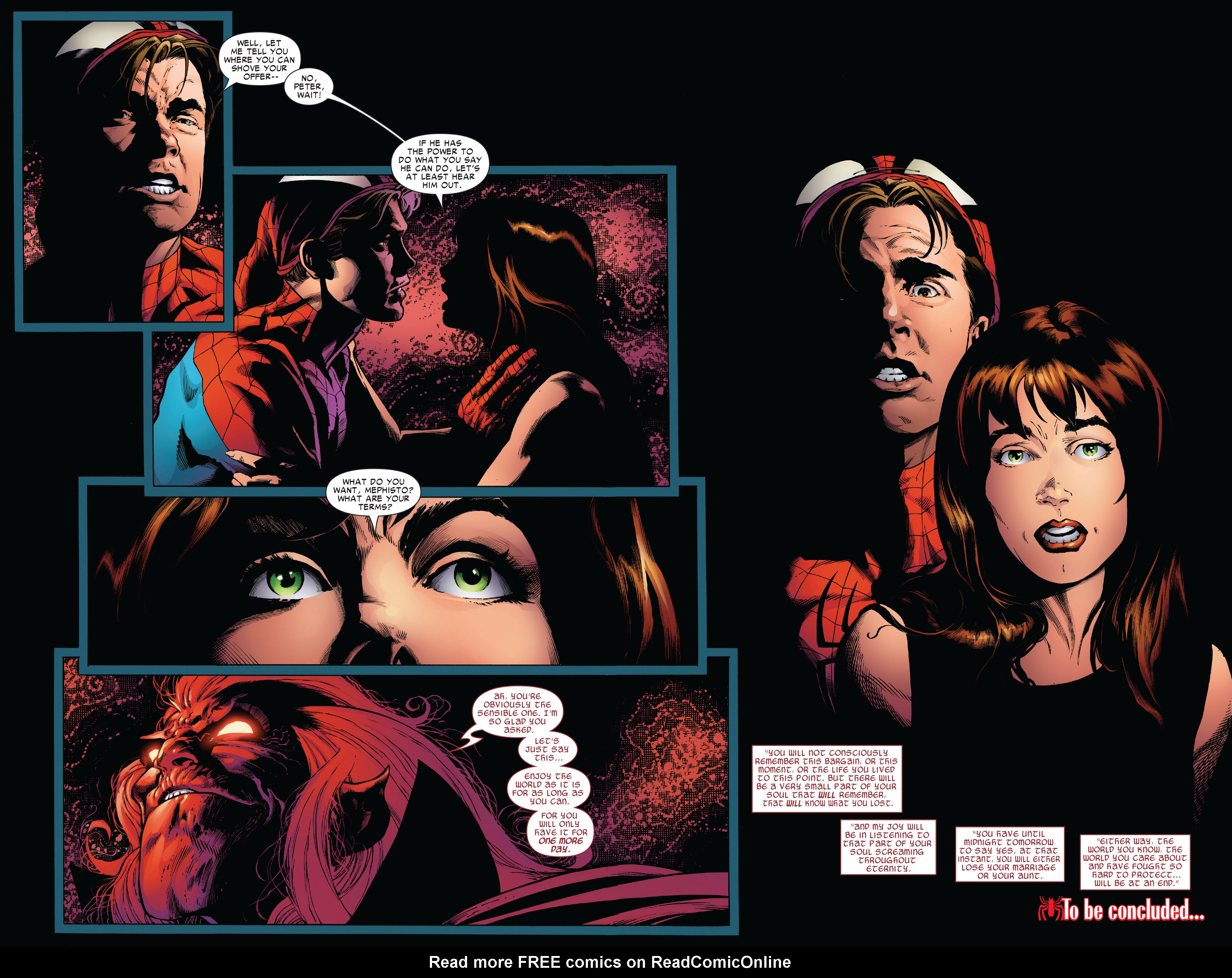 Read online Spider-Man: One More Day comic -  Issue # Full - 90