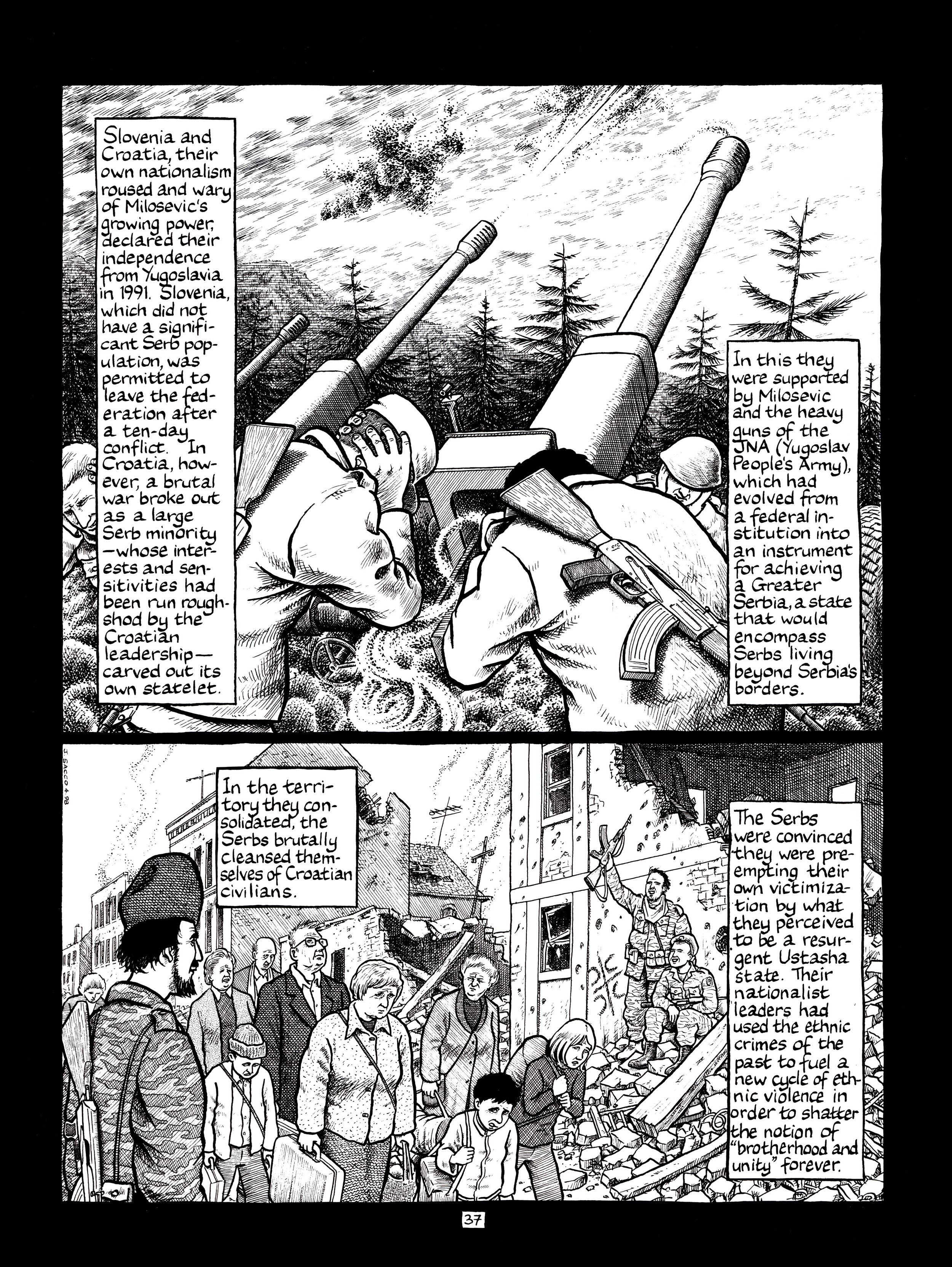 Read online Safe Area Goražde comic -  Issue # TPB (Part 1) - 75