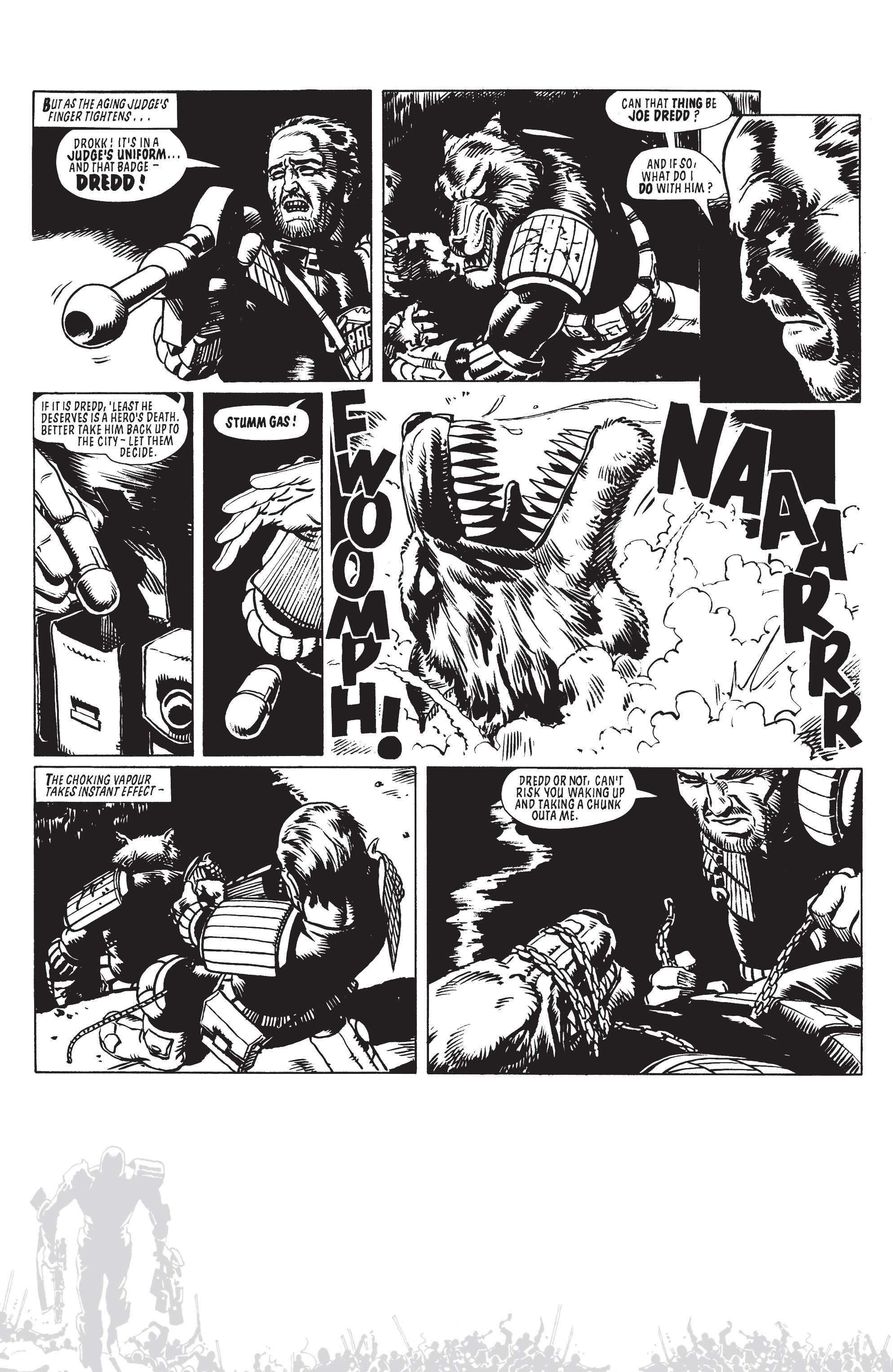 Read online Judge Dredd: Cry of the Werewolf comic -  Issue # Full - 45