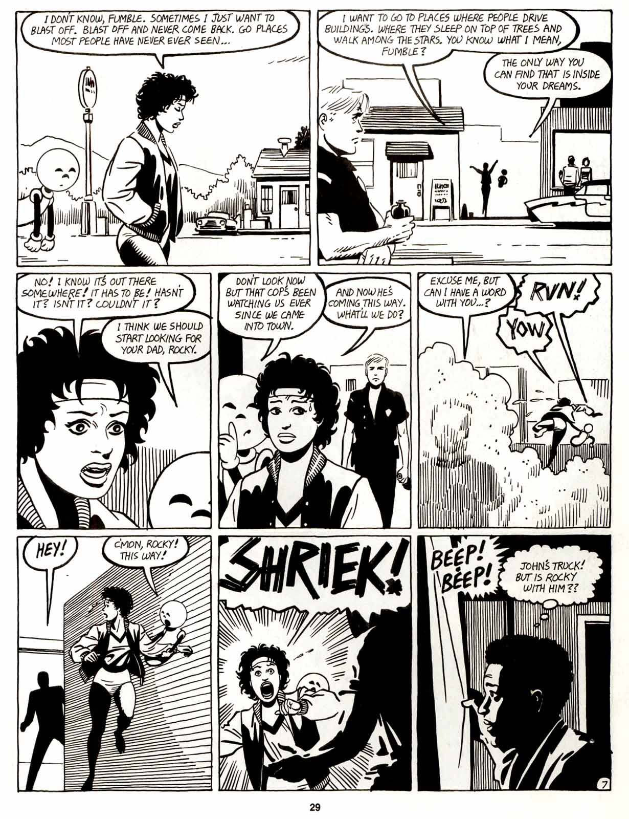 Read online Love and Rockets (1982) comic -  Issue #9 - 31
