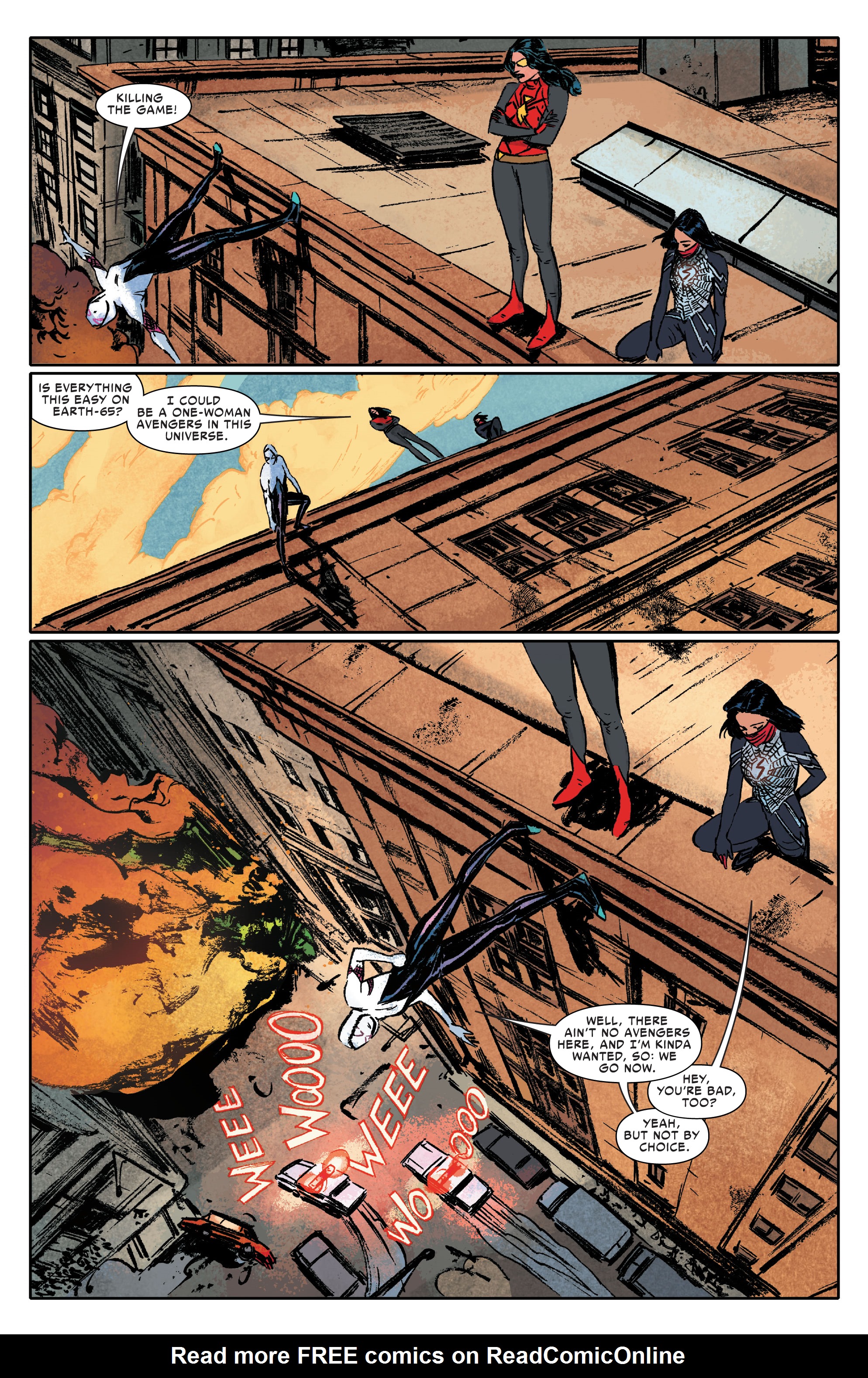 Read online Silk: Out of the Spider-Verse comic -  Issue # TPB 2 (Part 2) - 47