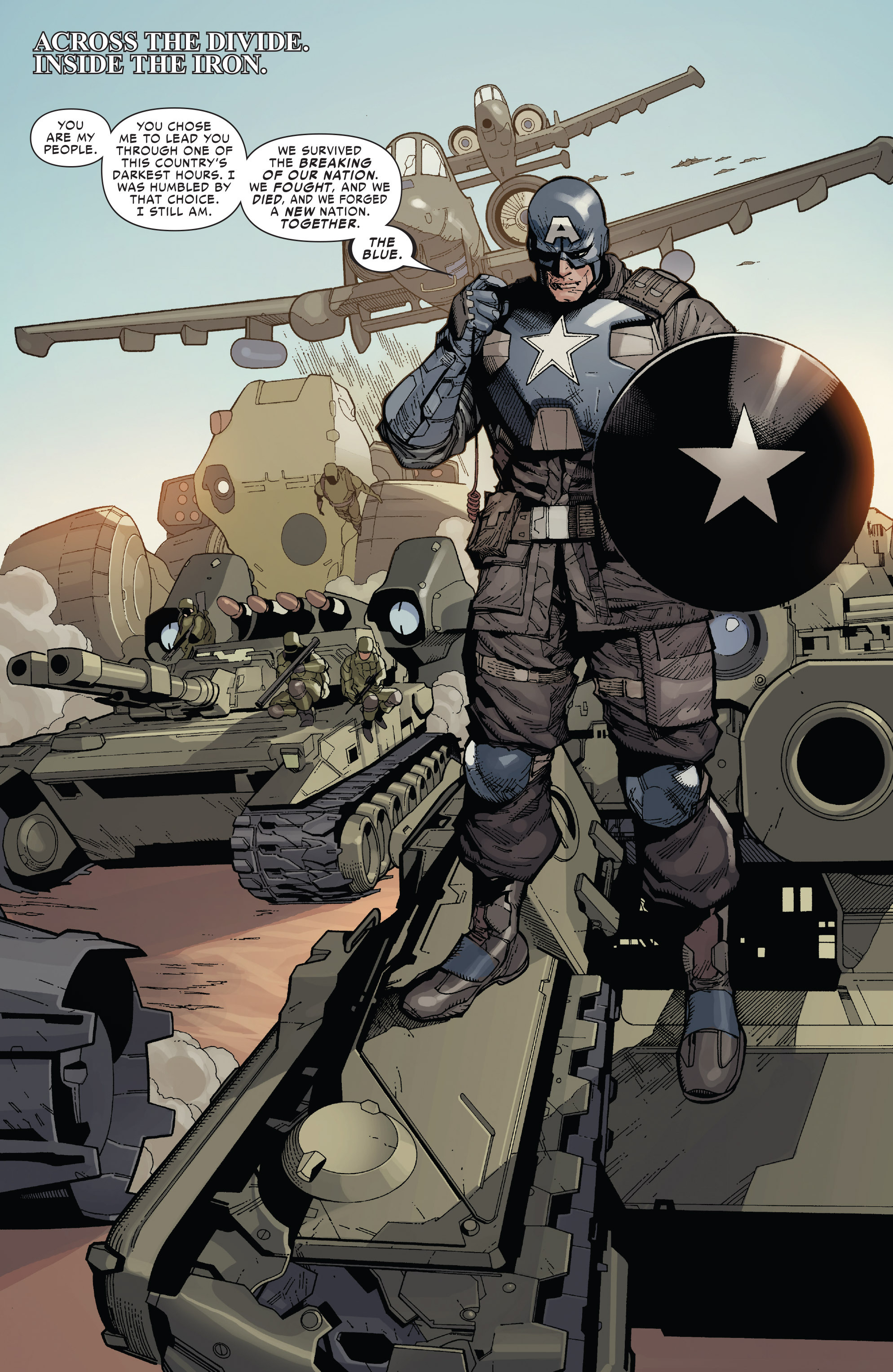 Read online Civil War (2015) comic -  Issue #4 - 11