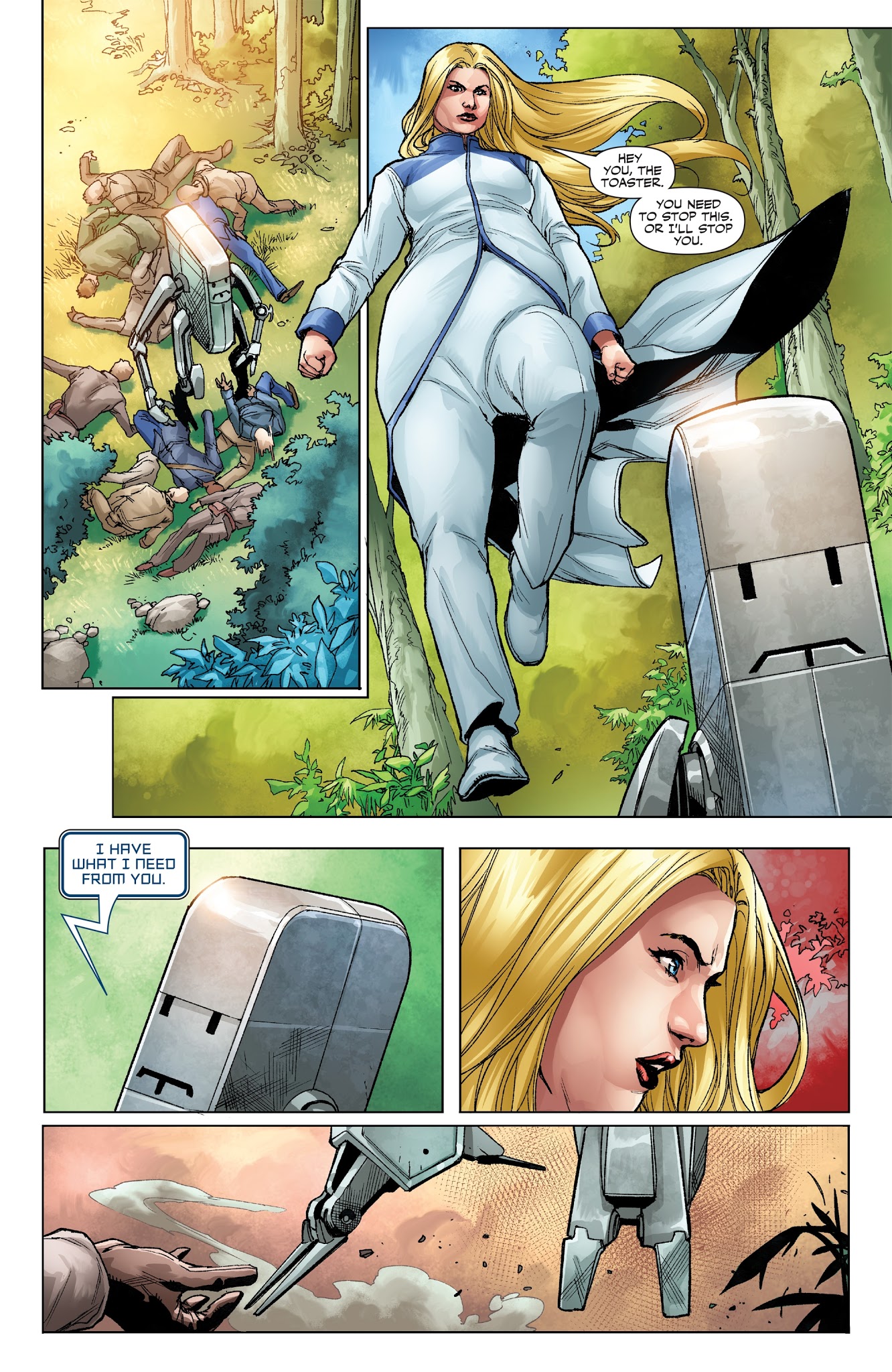 Read online Faith and the Future Force comic -  Issue #1 - 20