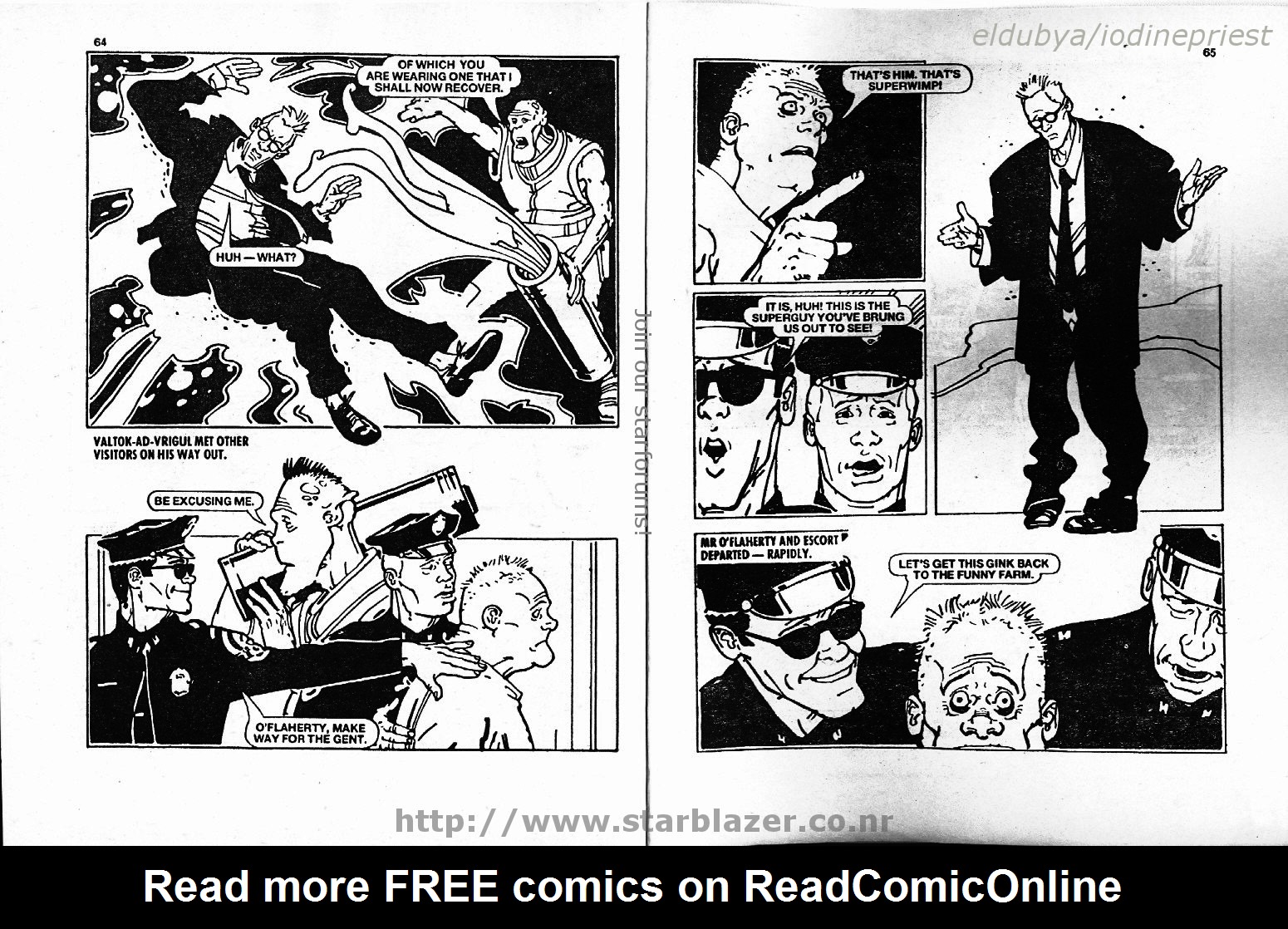 Read online Starblazer comic -  Issue #275 - 34