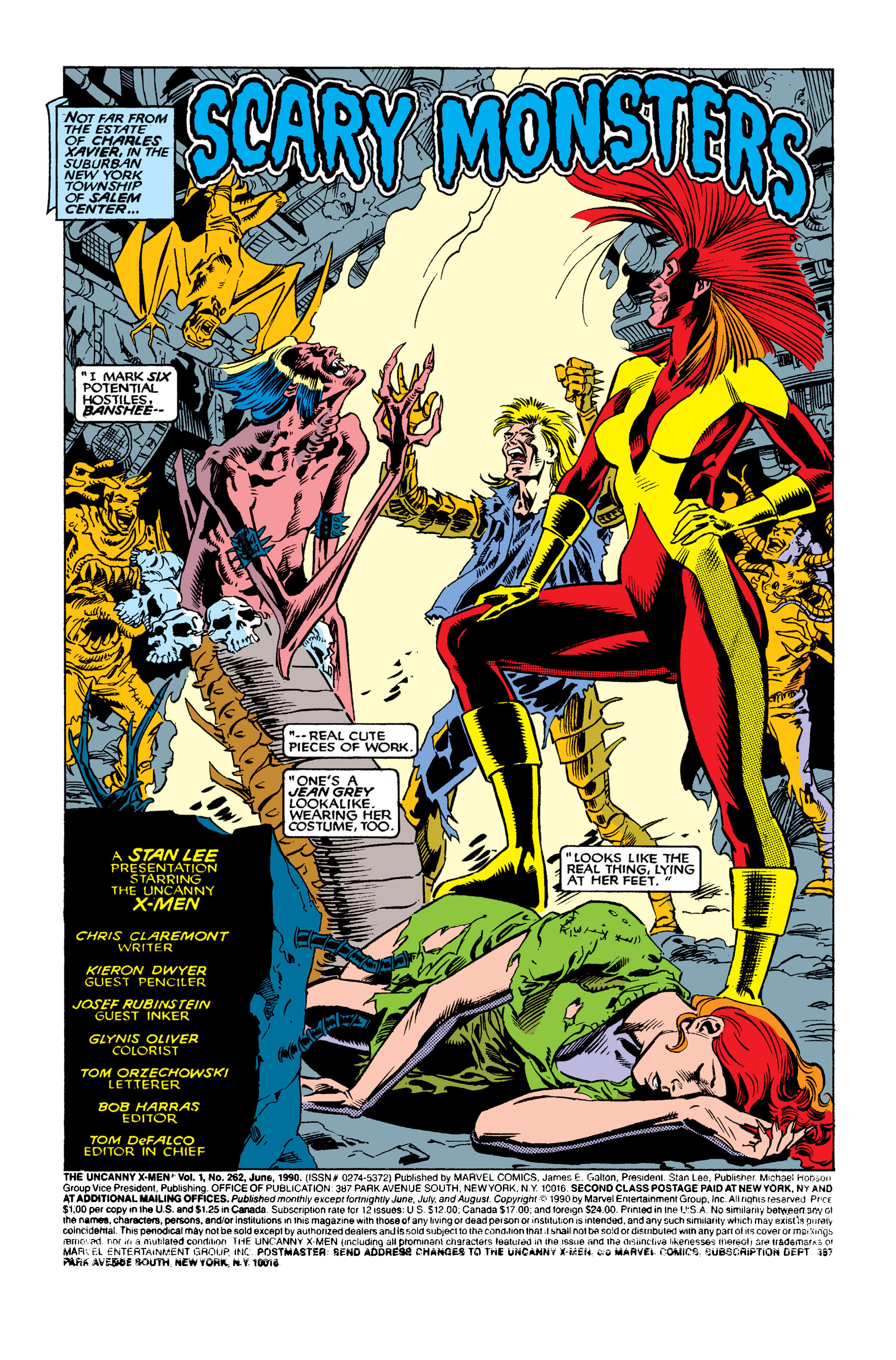Read online Uncanny X-Men (1963) comic -  Issue #262 - 2