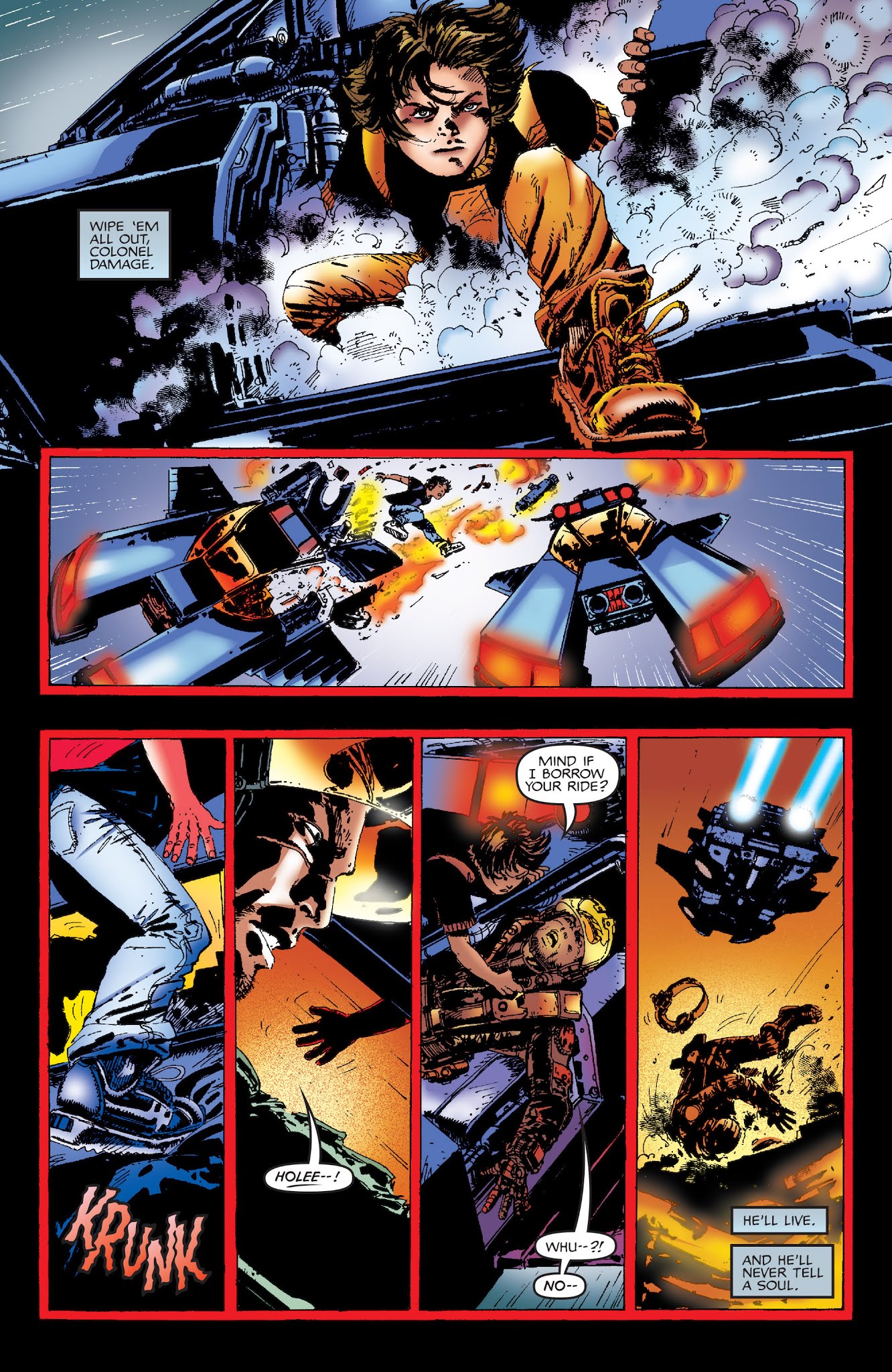Read online Deathlok: Rage Against the Machine comic -  Issue # TPB - 237