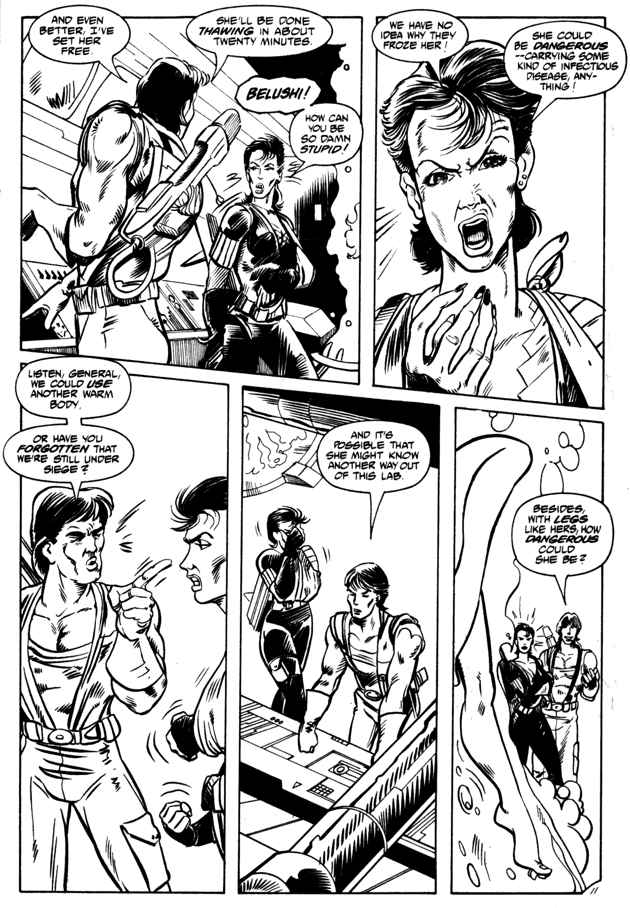 Read online Solo Ex-Mutants comic -  Issue #6 - 13