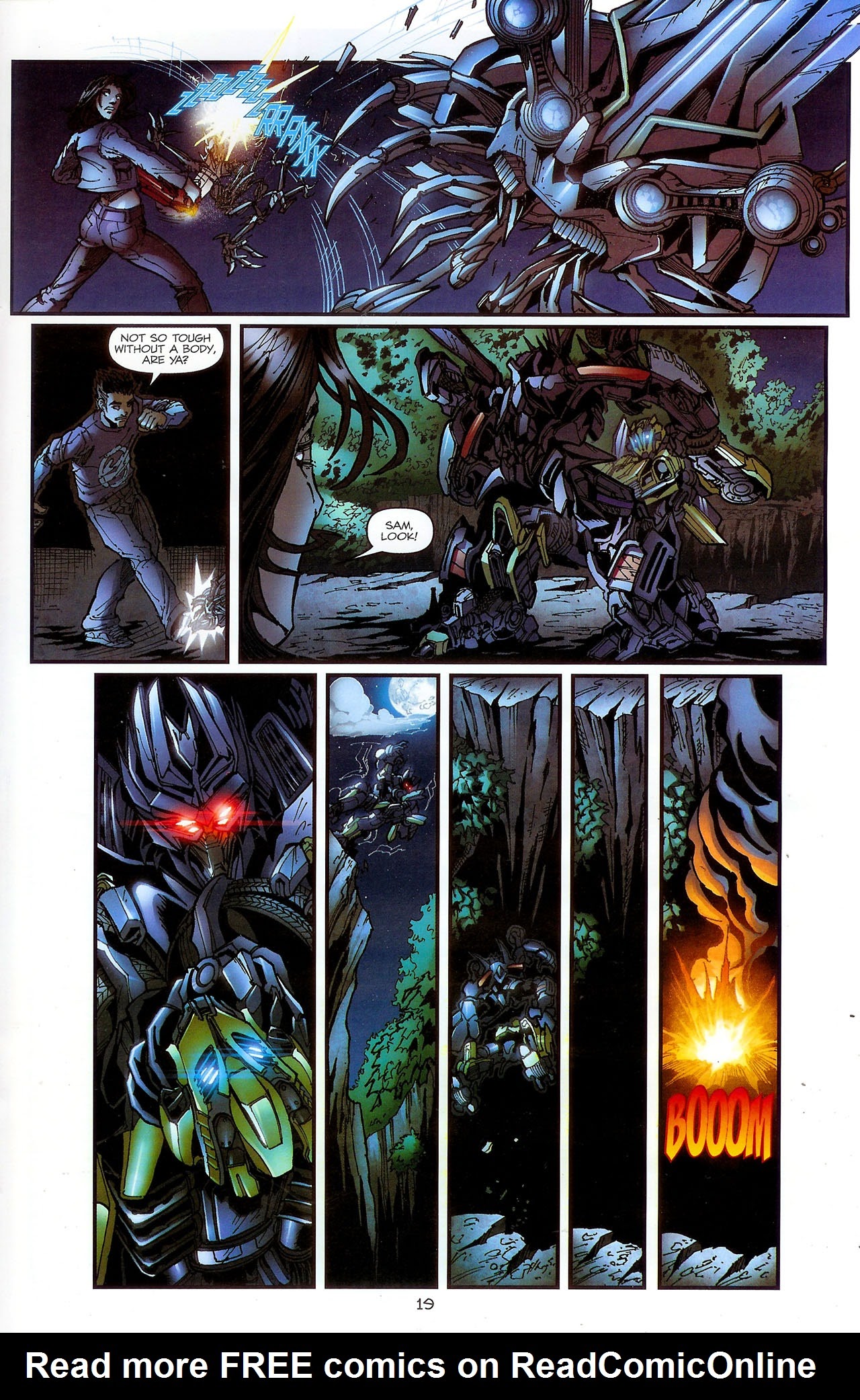 Read online Transformers: The Movie Adaptation comic -  Issue #2 - 18