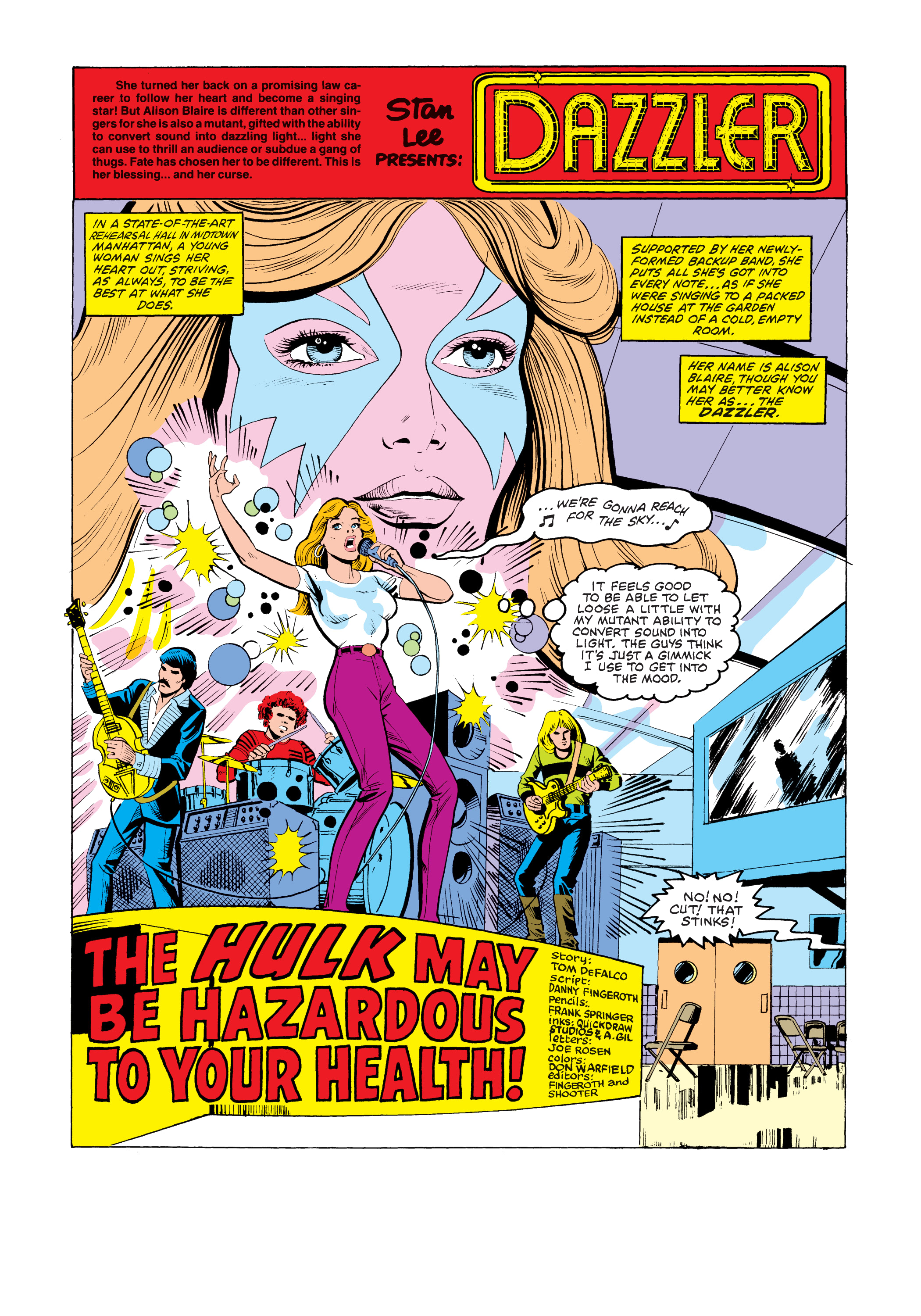 Read online Marvel Masterworks: Dazzler comic -  Issue # TPB 1 (Part 2) - 82