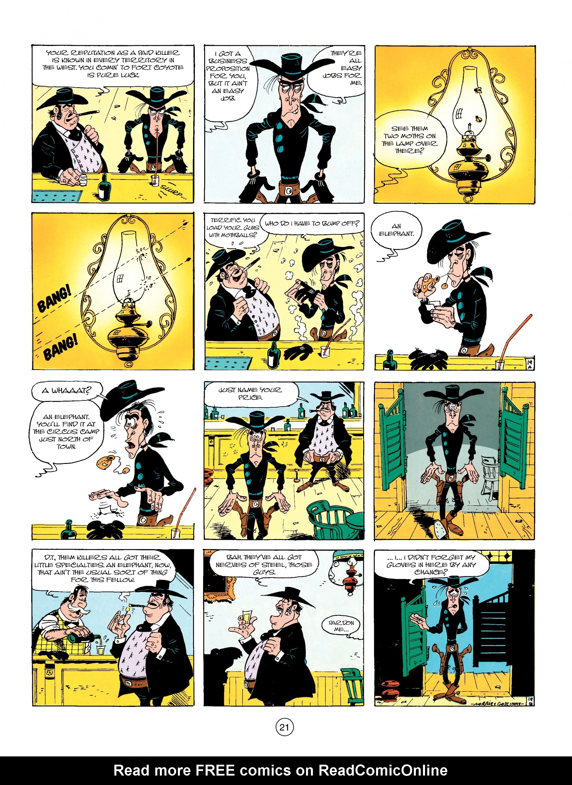 Read online A Lucky Luke Adventure comic -  Issue #11 - 21