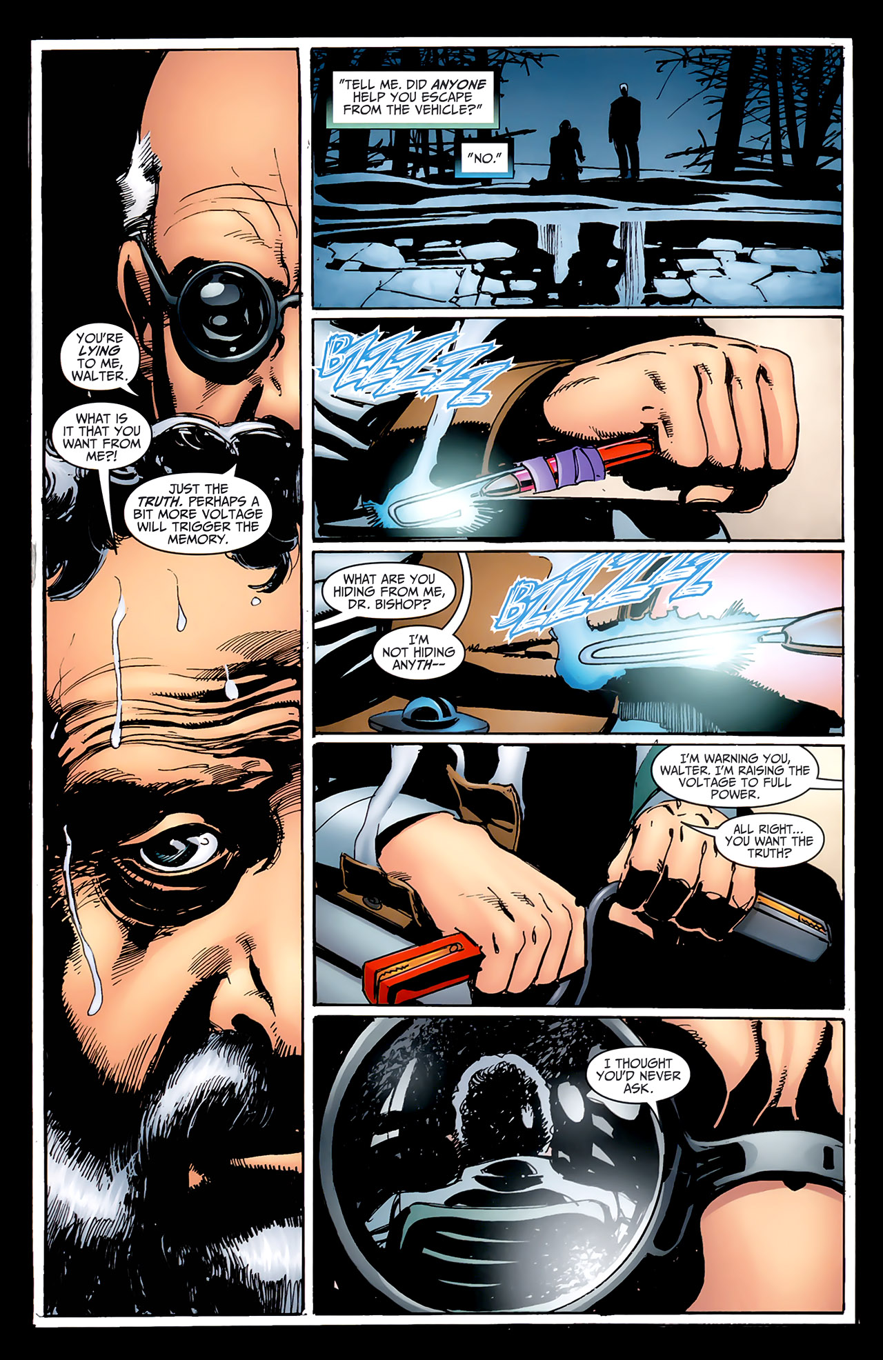 Read online Fringe comic -  Issue #6 - 14