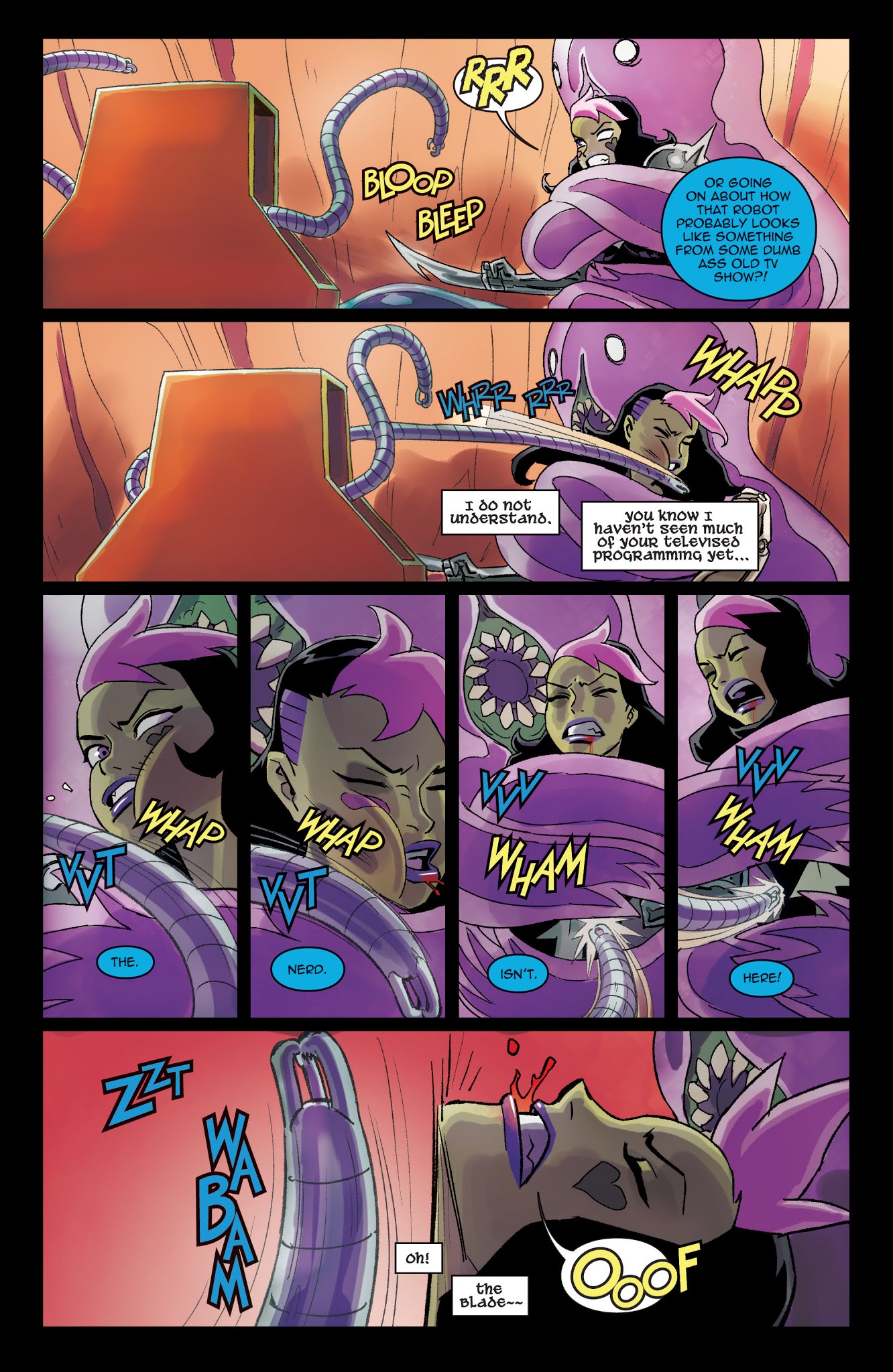 Read online Danger Doll Squad: Galactic Gladiators comic -  Issue #4 - 5