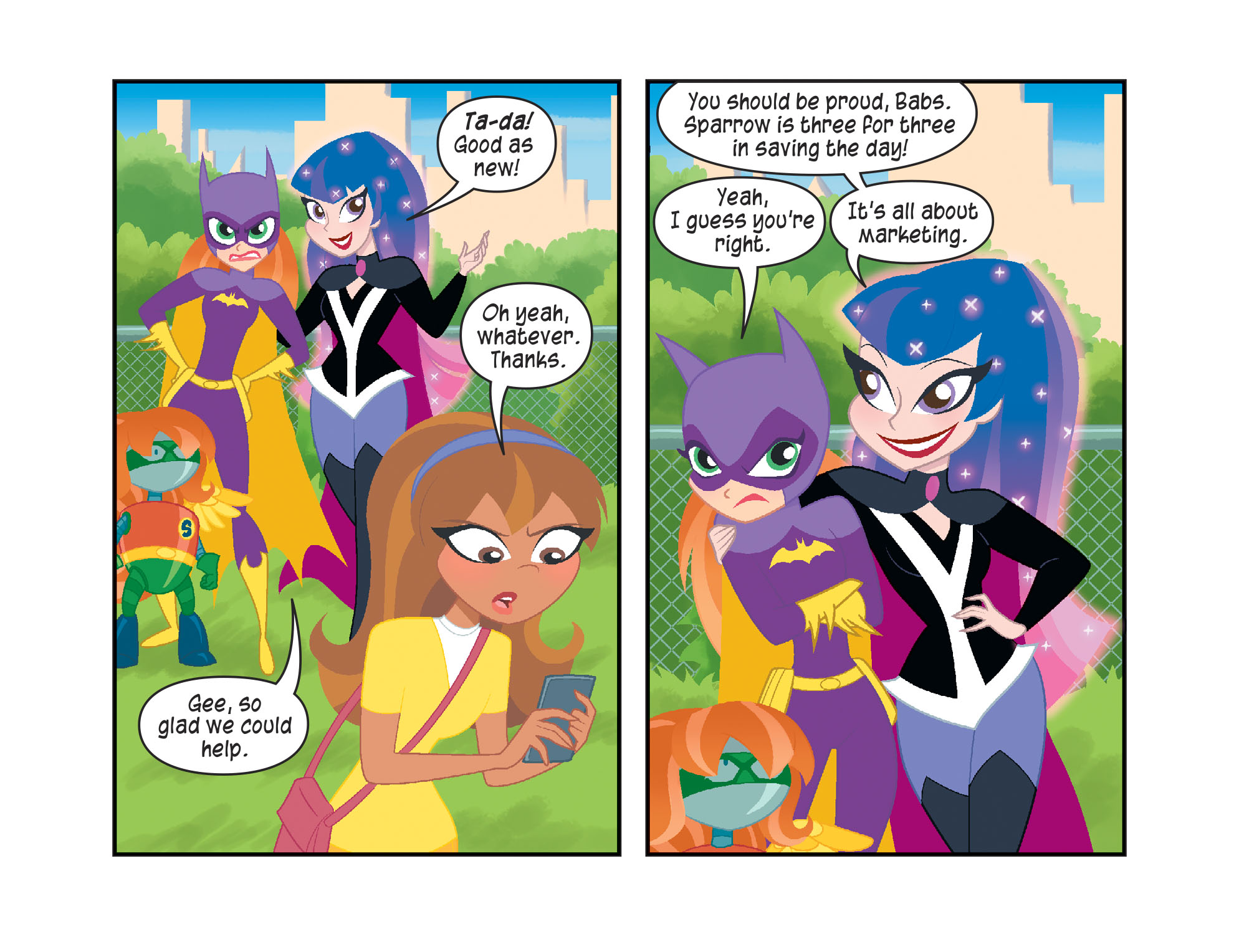 Read online DC Super Hero Girls: Weird Science comic -  Issue #10 - 17