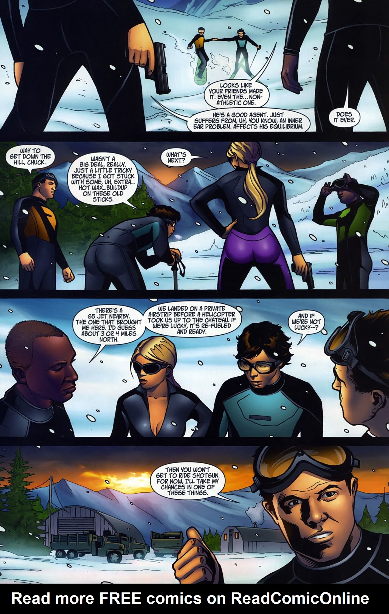 Read online Chuck comic -  Issue #5 - 10