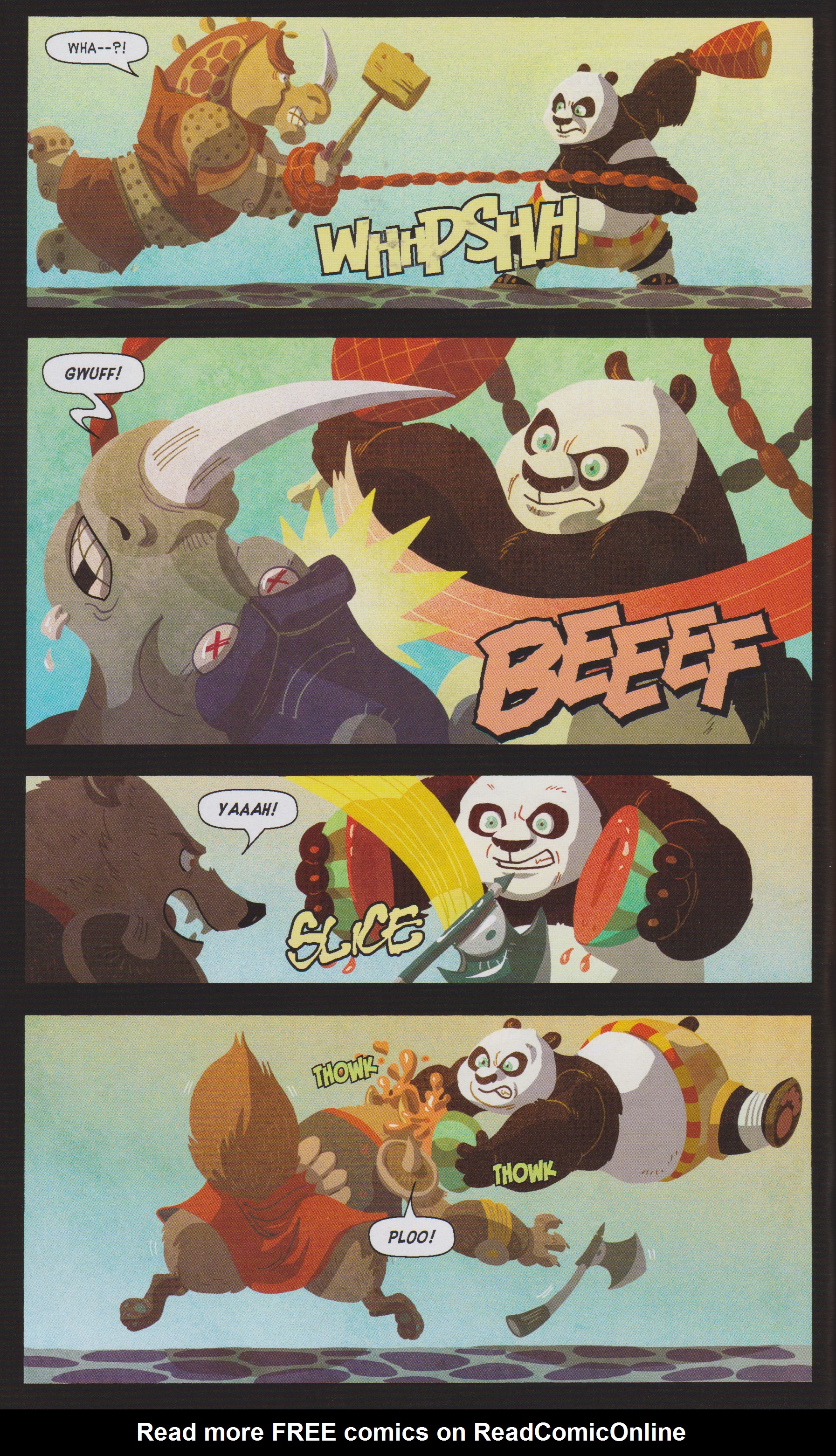 Read online Kung Fu Panda Everyone is Kung Fu Fighting comic -  Issue # TPB (Part 3) - 34