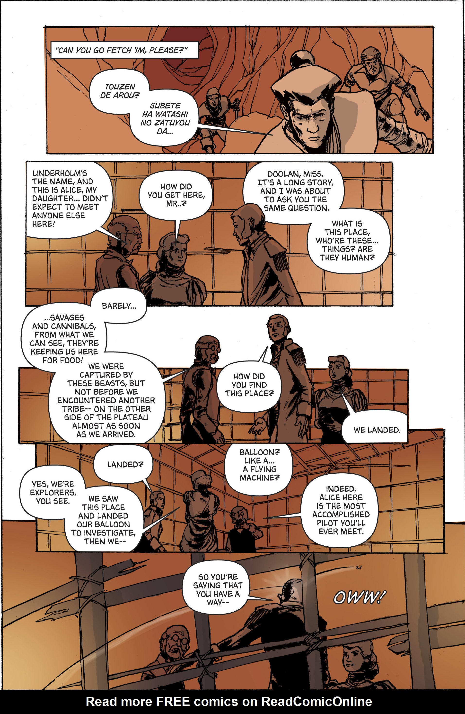 Read online Pirates of the Lost World comic -  Issue # TPB - 40