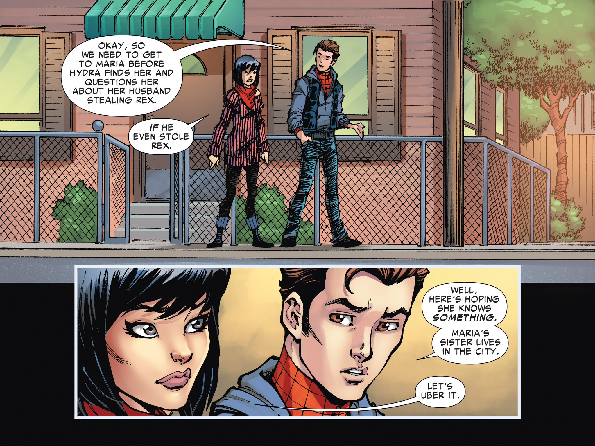 Read online The Amazing Spider-Man & Silk: The Spider(fly) Effect (Infinite Comics) comic -  Issue #4 - 4