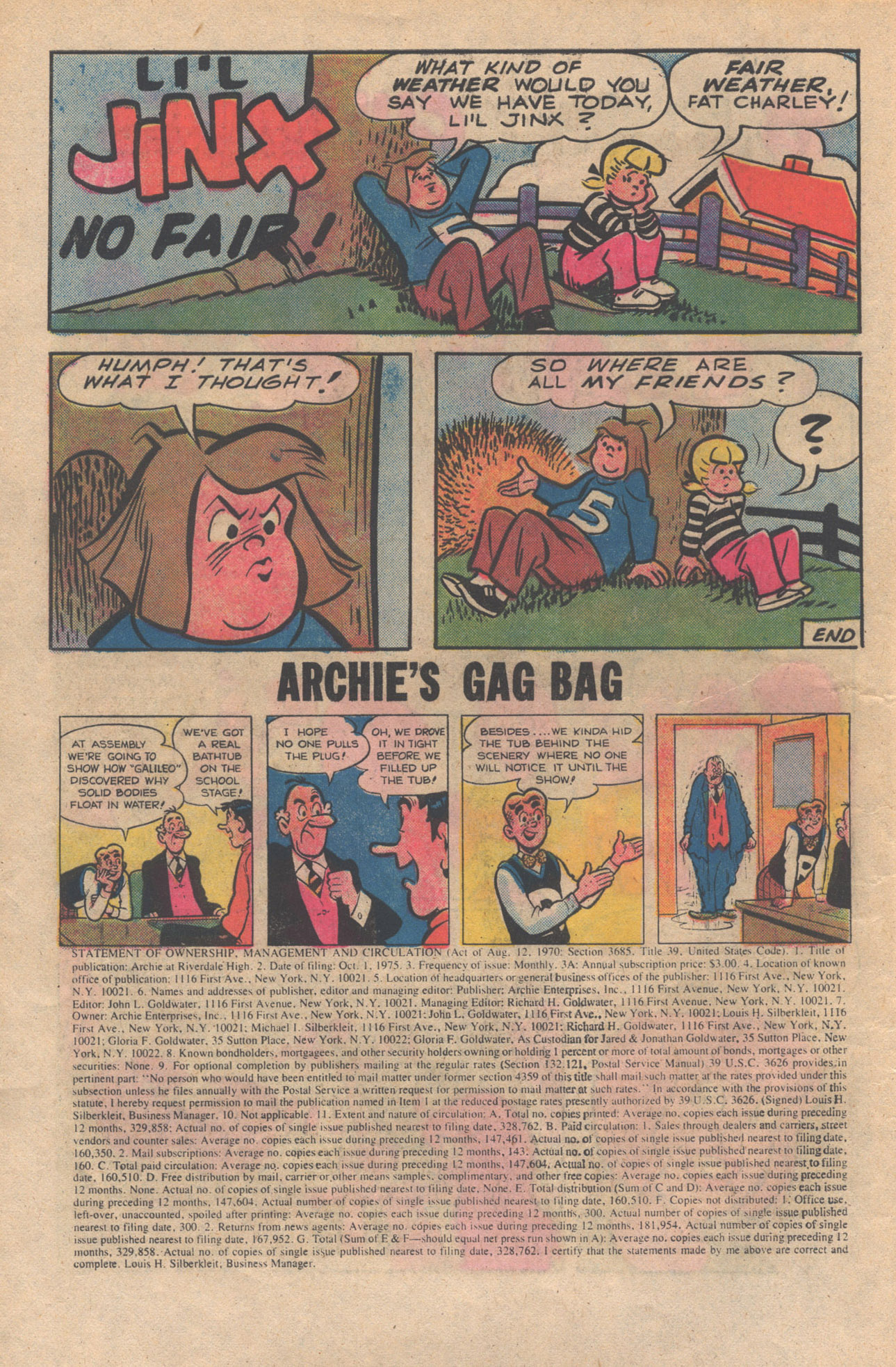 Read online Archie at Riverdale High (1972) comic -  Issue #35 - 10