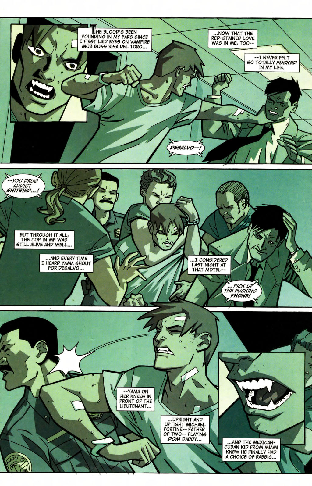 Read online Bite Club: Vampire Crime Unit comic -  Issue #4 - 4