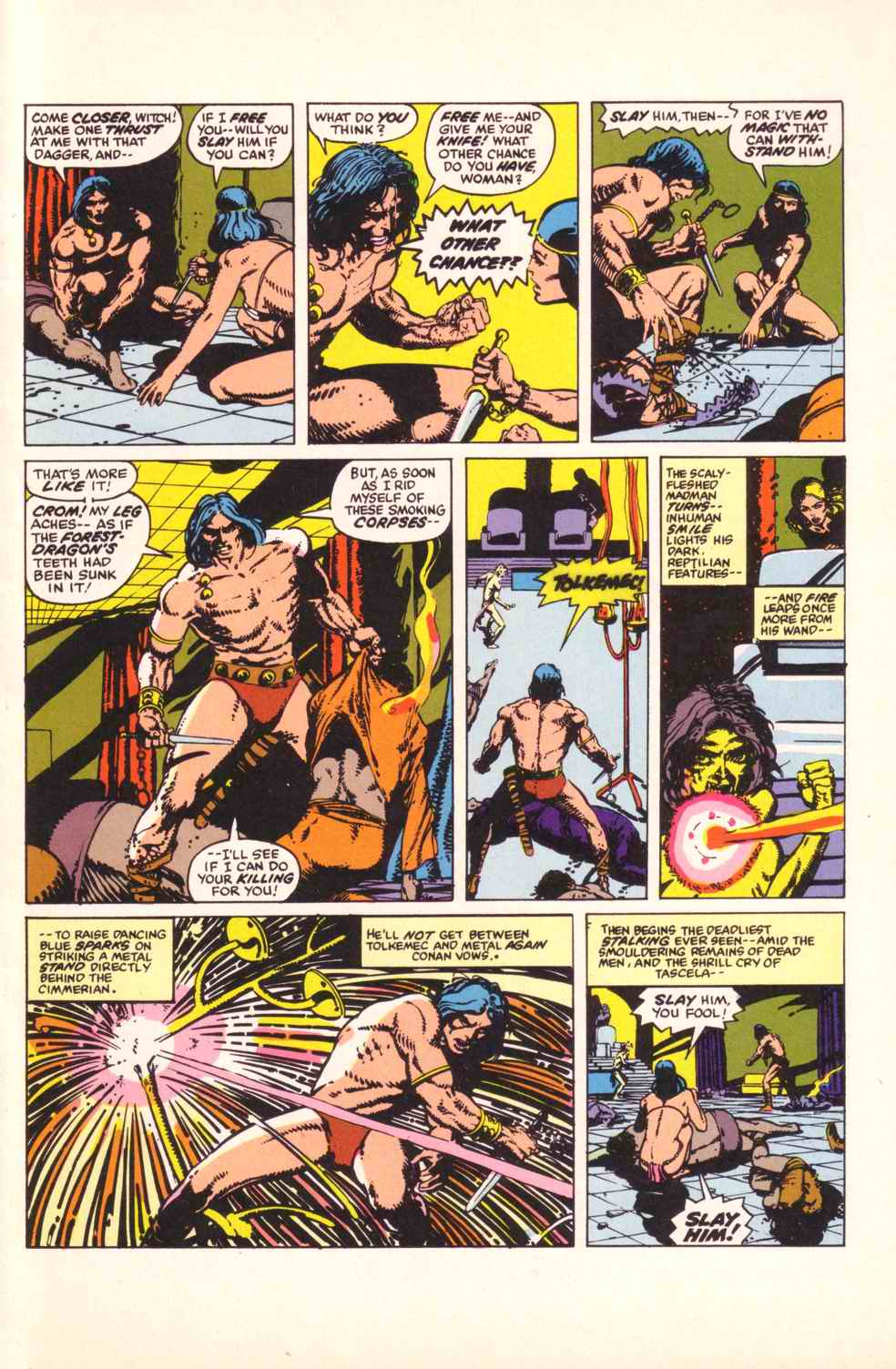 Read online Robert E. Howard's Conan the Barbarian comic -  Issue # Full - 57