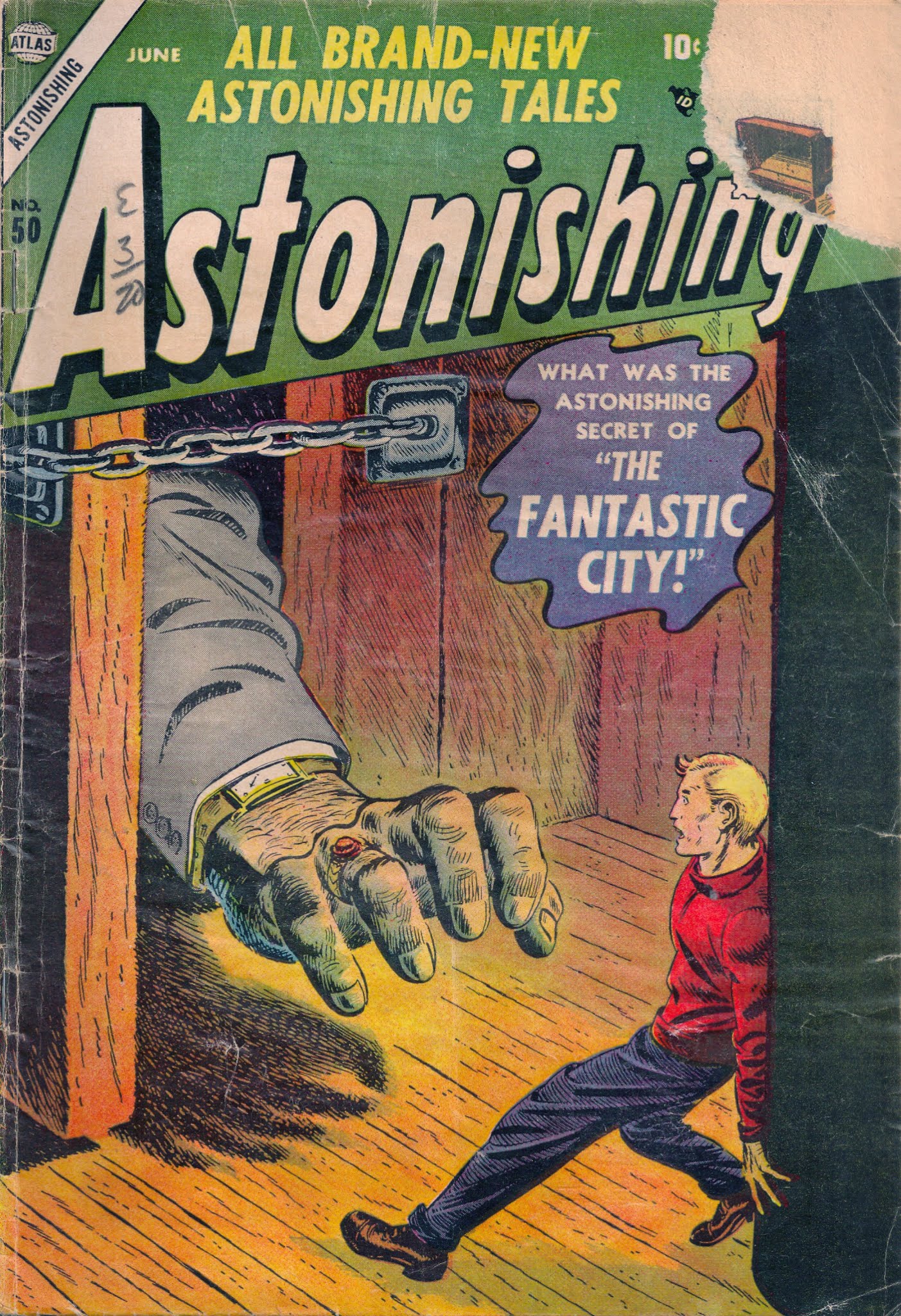 Read online Astonishing comic -  Issue #50 - 1