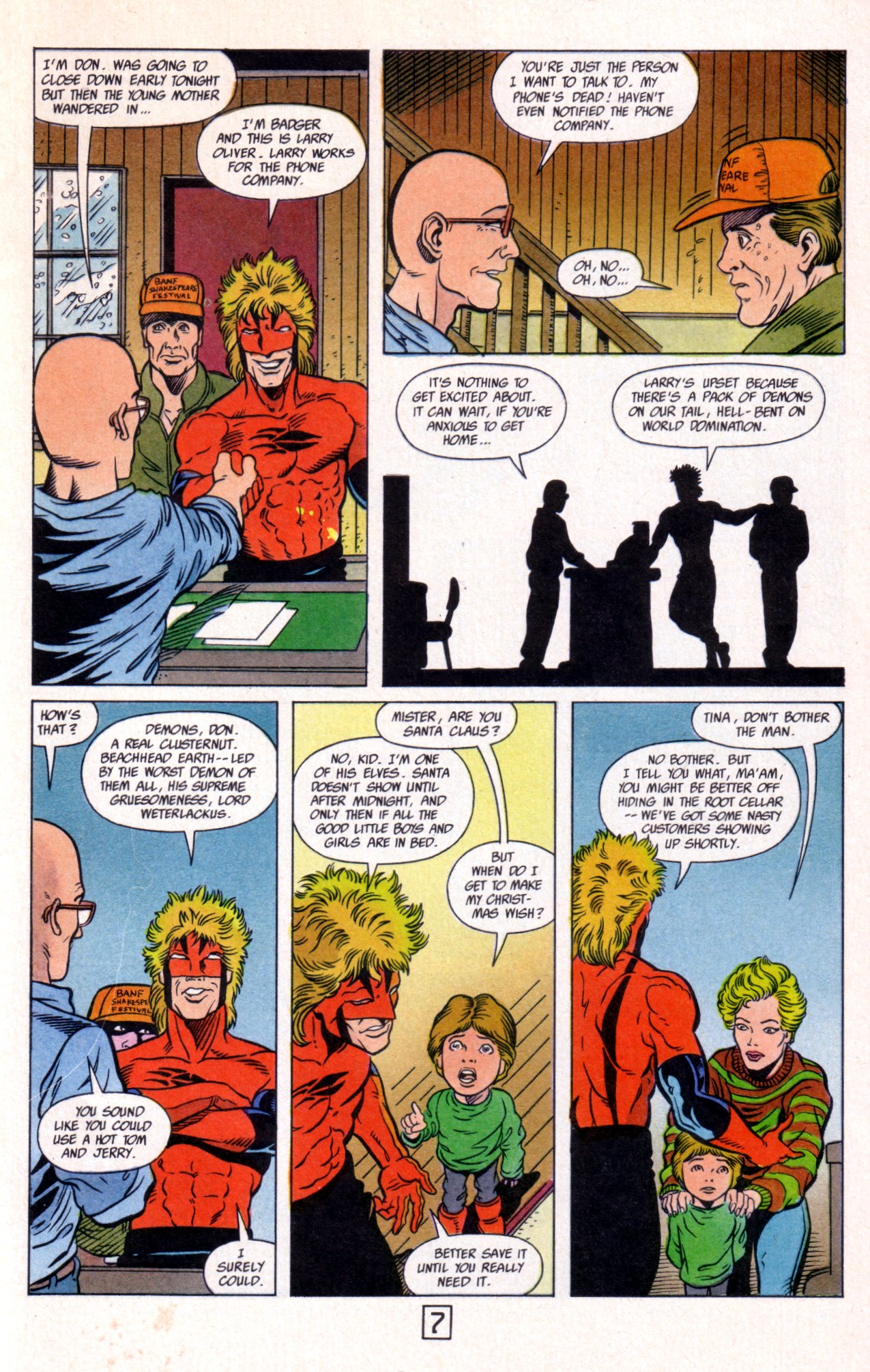 Read online The Badger comic -  Issue #46 - 9