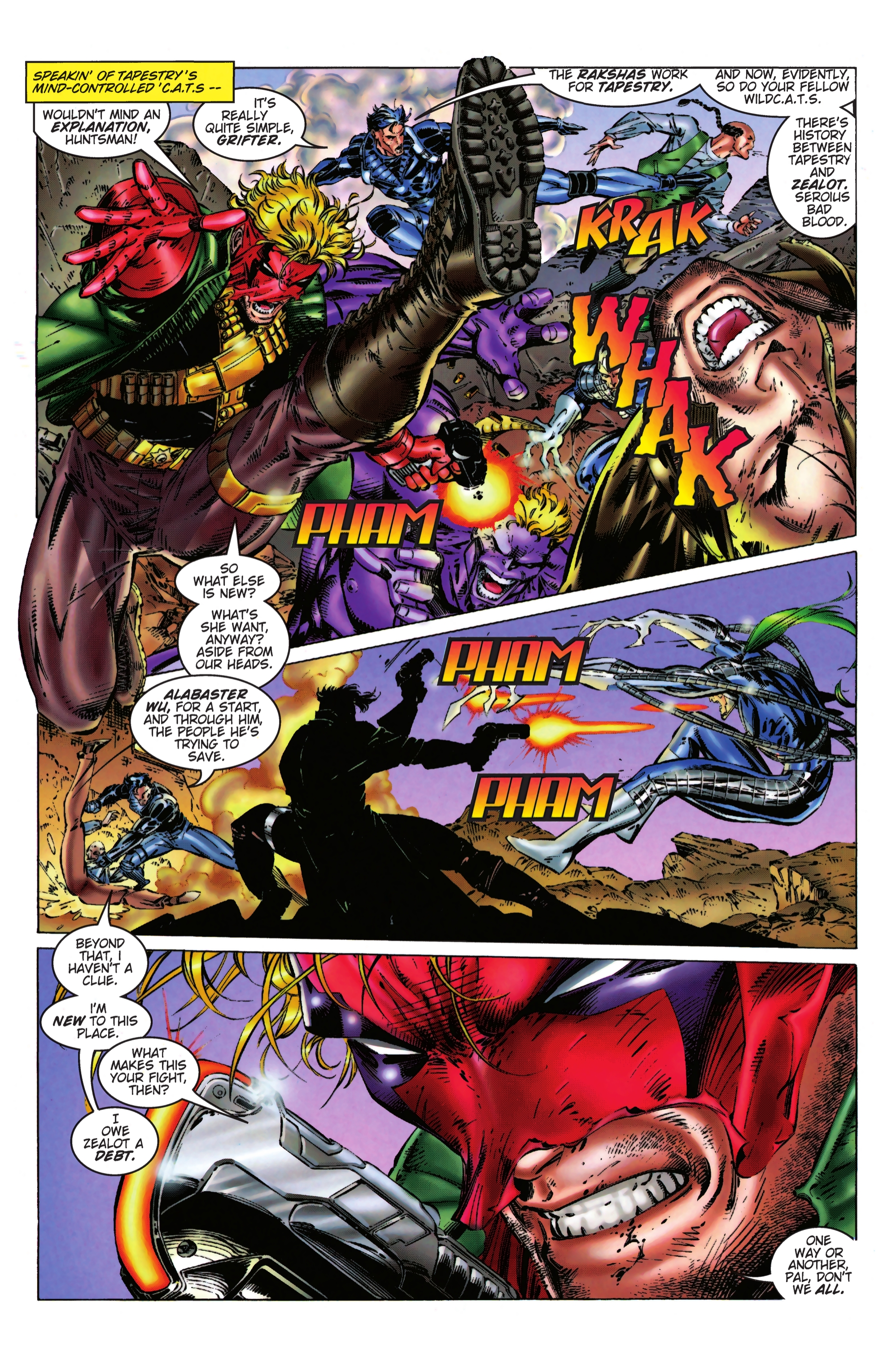 Read online WildC.A.T.s: Covert Action Teams comic -  Issue #13 - 4