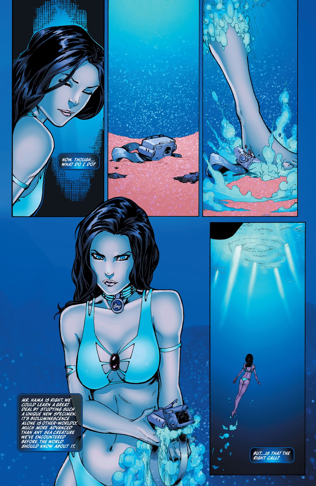 Read online Michael Turner's Fathom (2013) comic -  Issue # _Annual 1 - 31