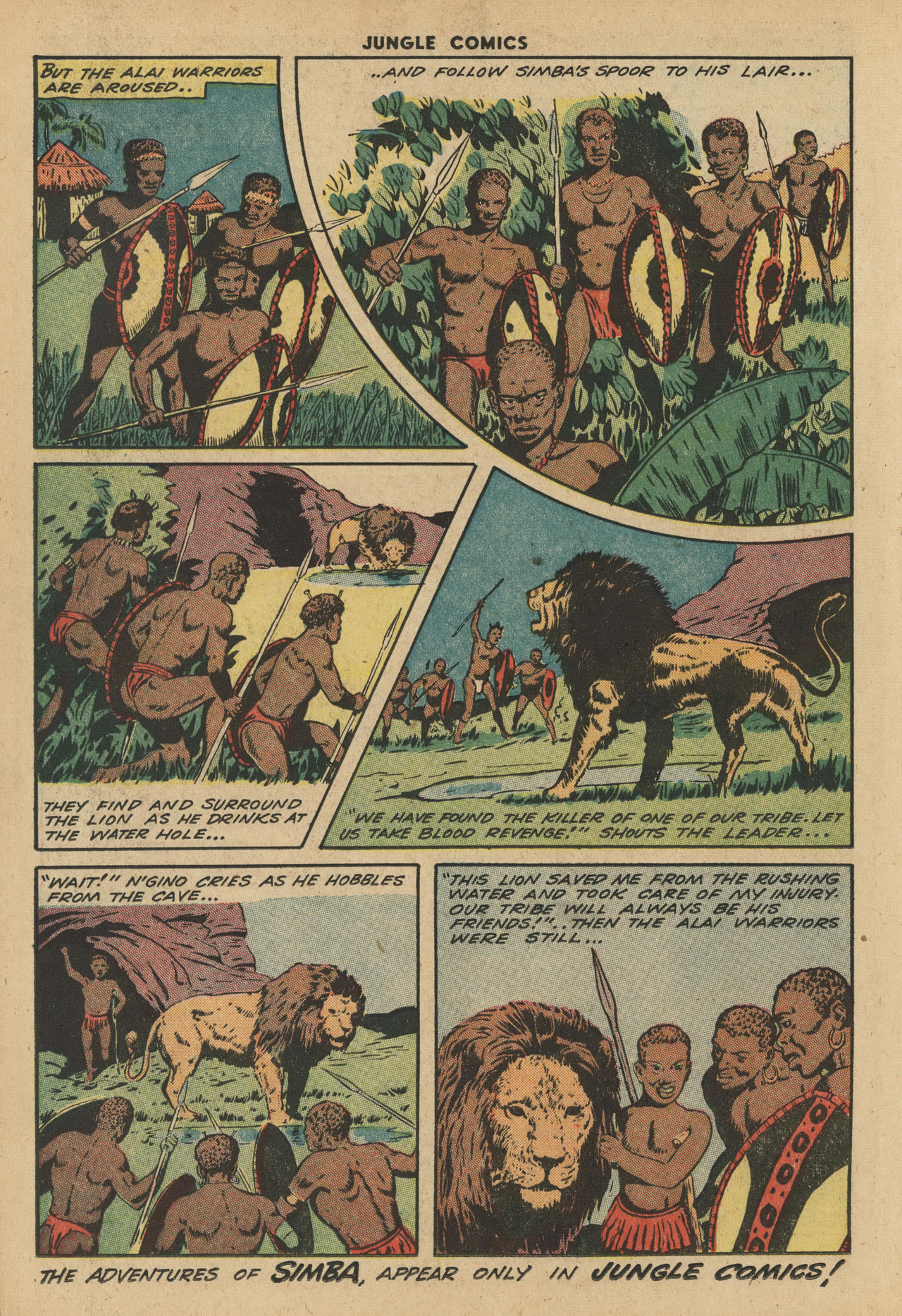 Read online Jungle Comics comic -  Issue #54 - 20