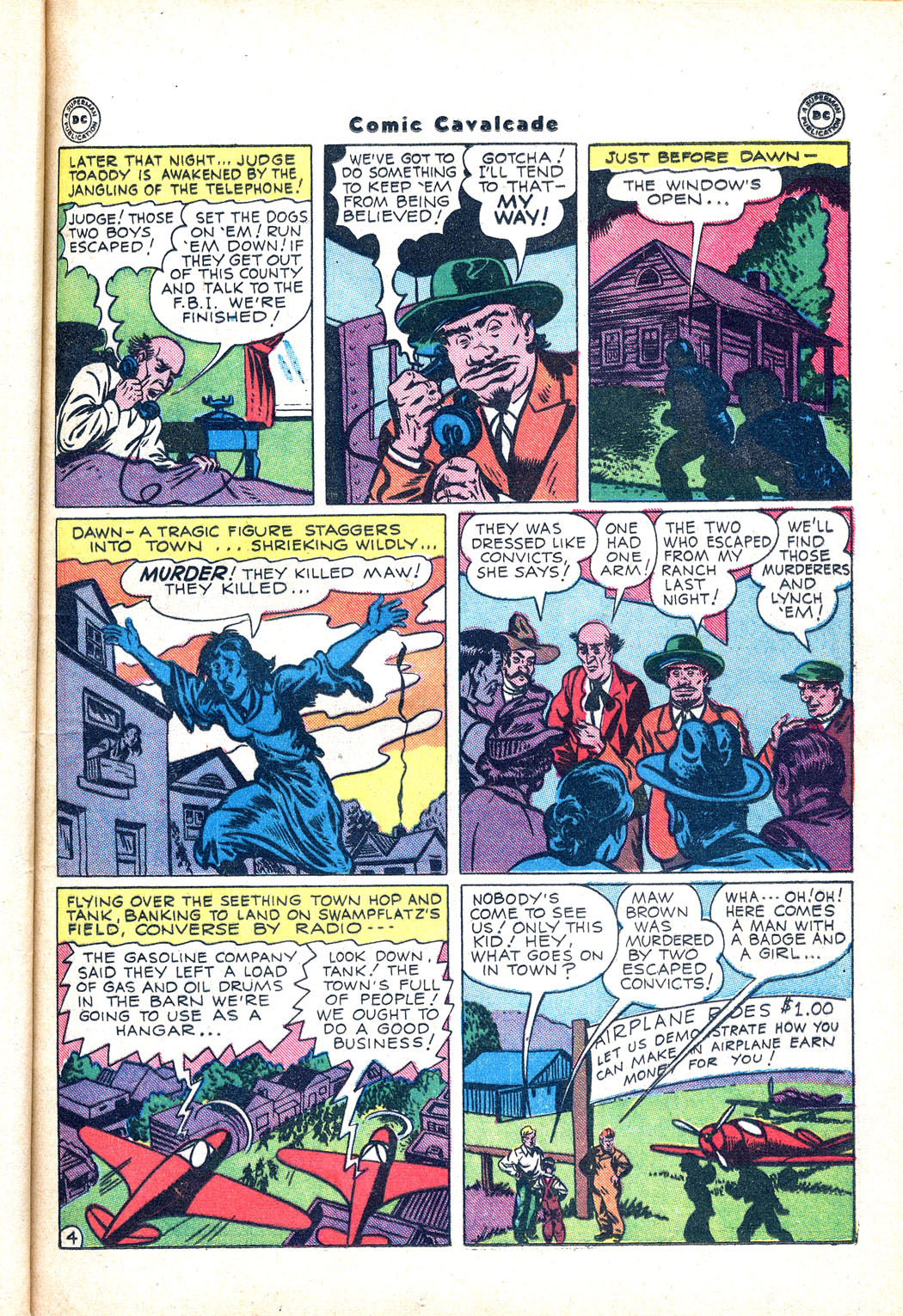 Read online Comic Cavalcade comic -  Issue #14 - 31