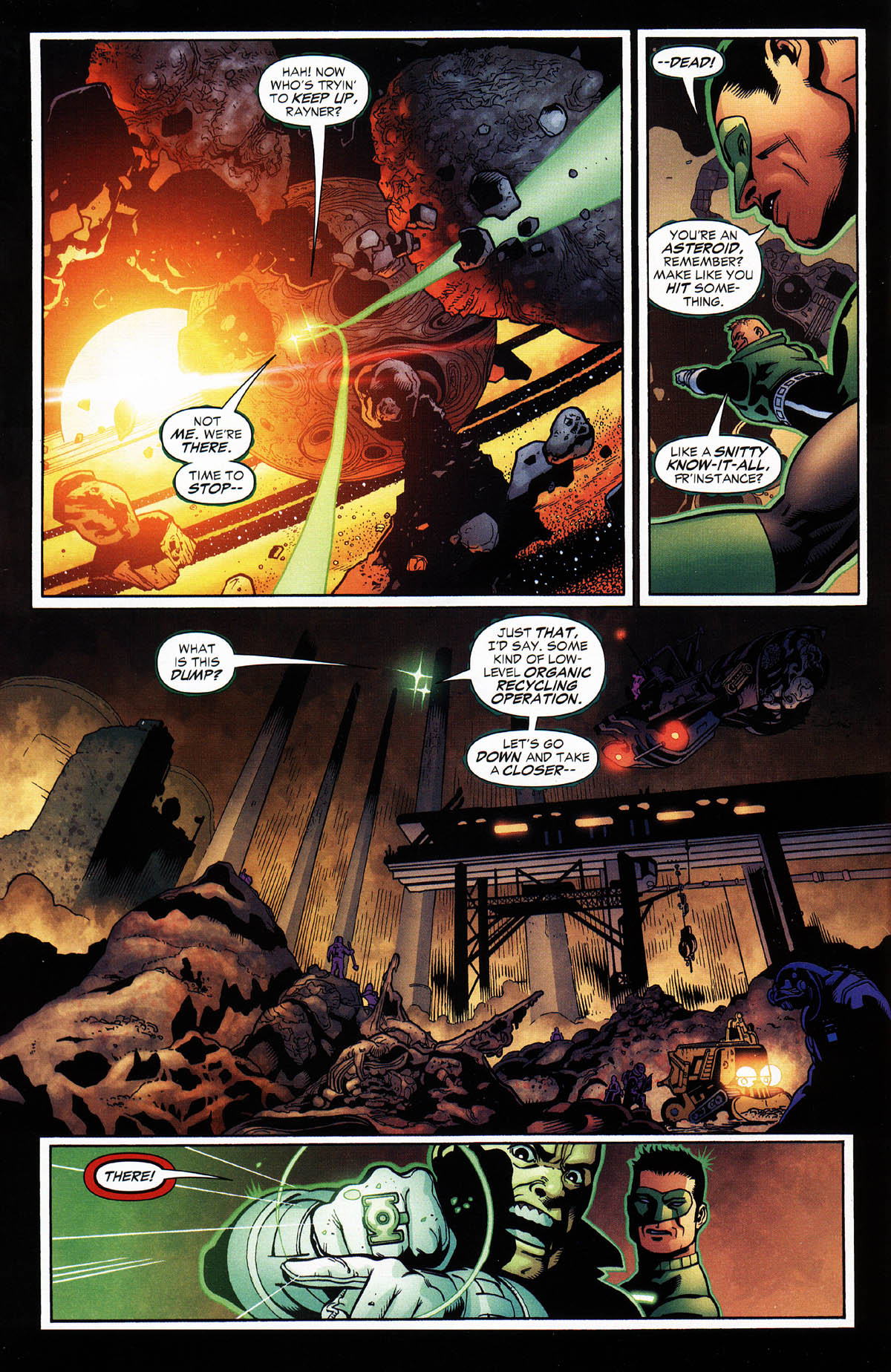 Read online Green Lantern Corps: Recharge comic -  Issue #3 - 6