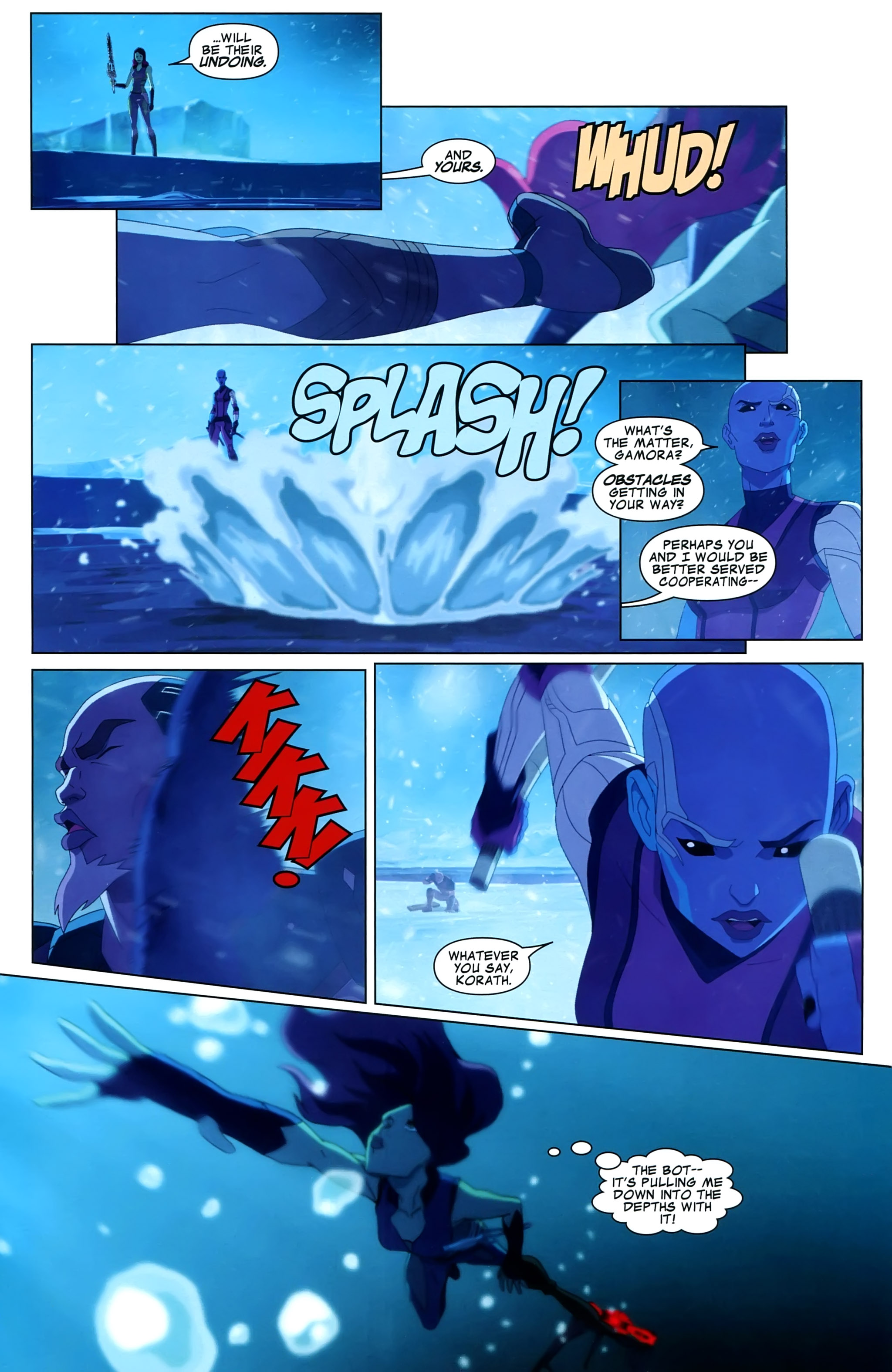 Read online Marvel Universe Guardians of the Galaxy [I] comic -  Issue #2 - 22