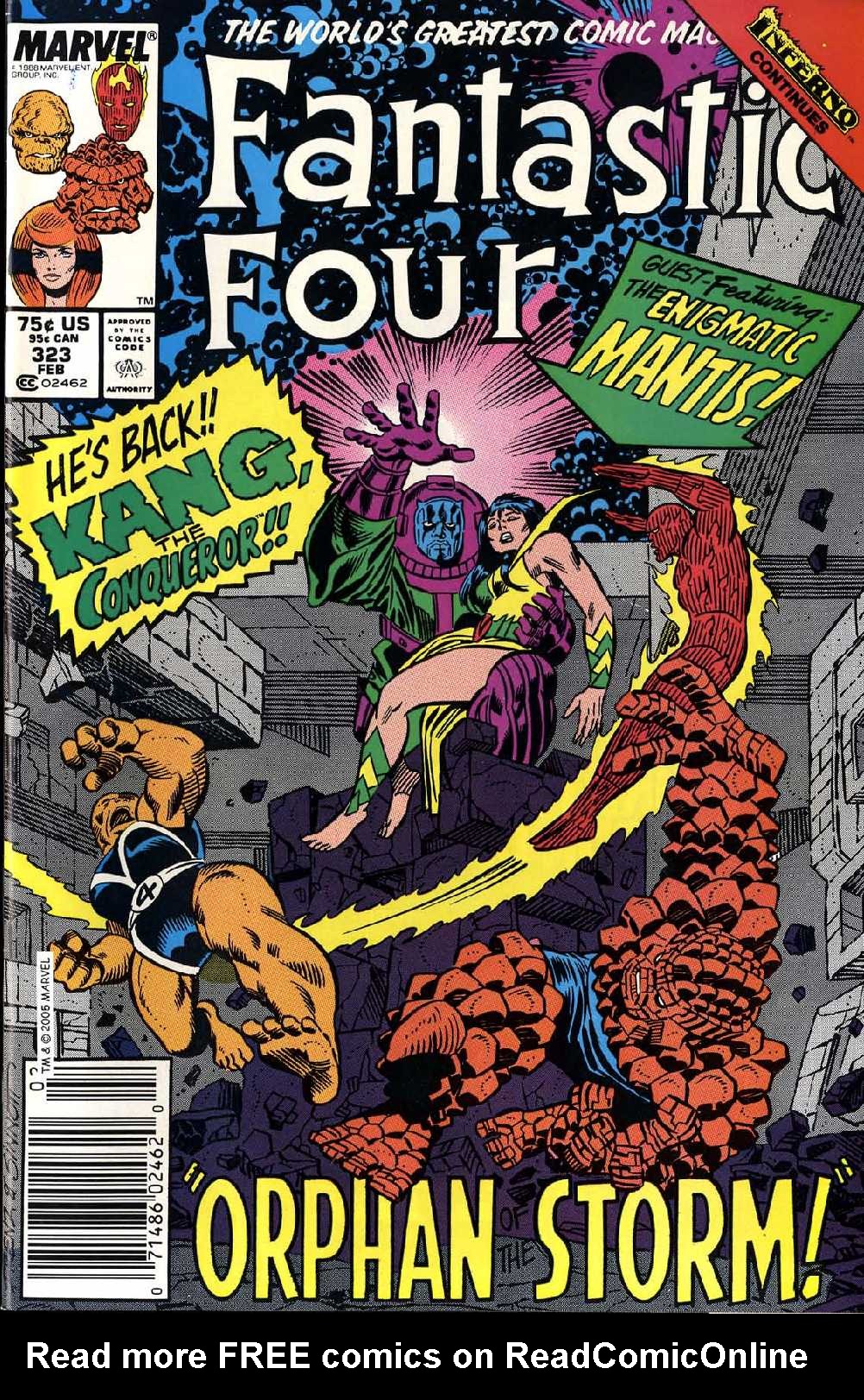 Read online Fantastic Four (1961) comic -  Issue #323 - 1