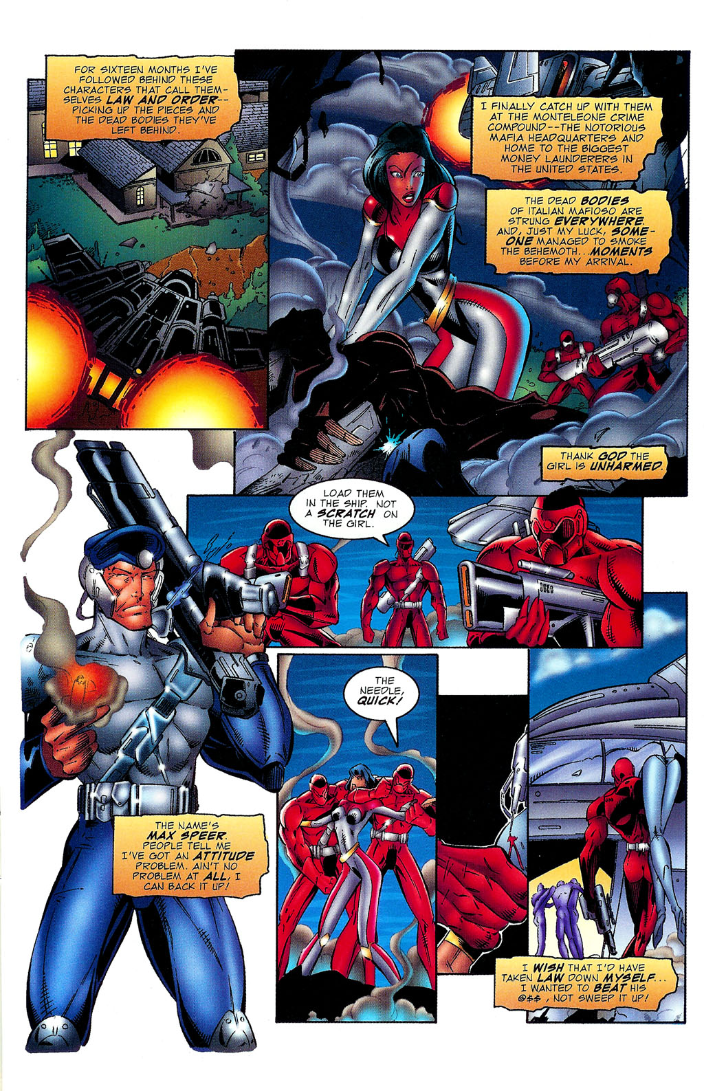 Read online Law and Order comic -  Issue #1 - 6