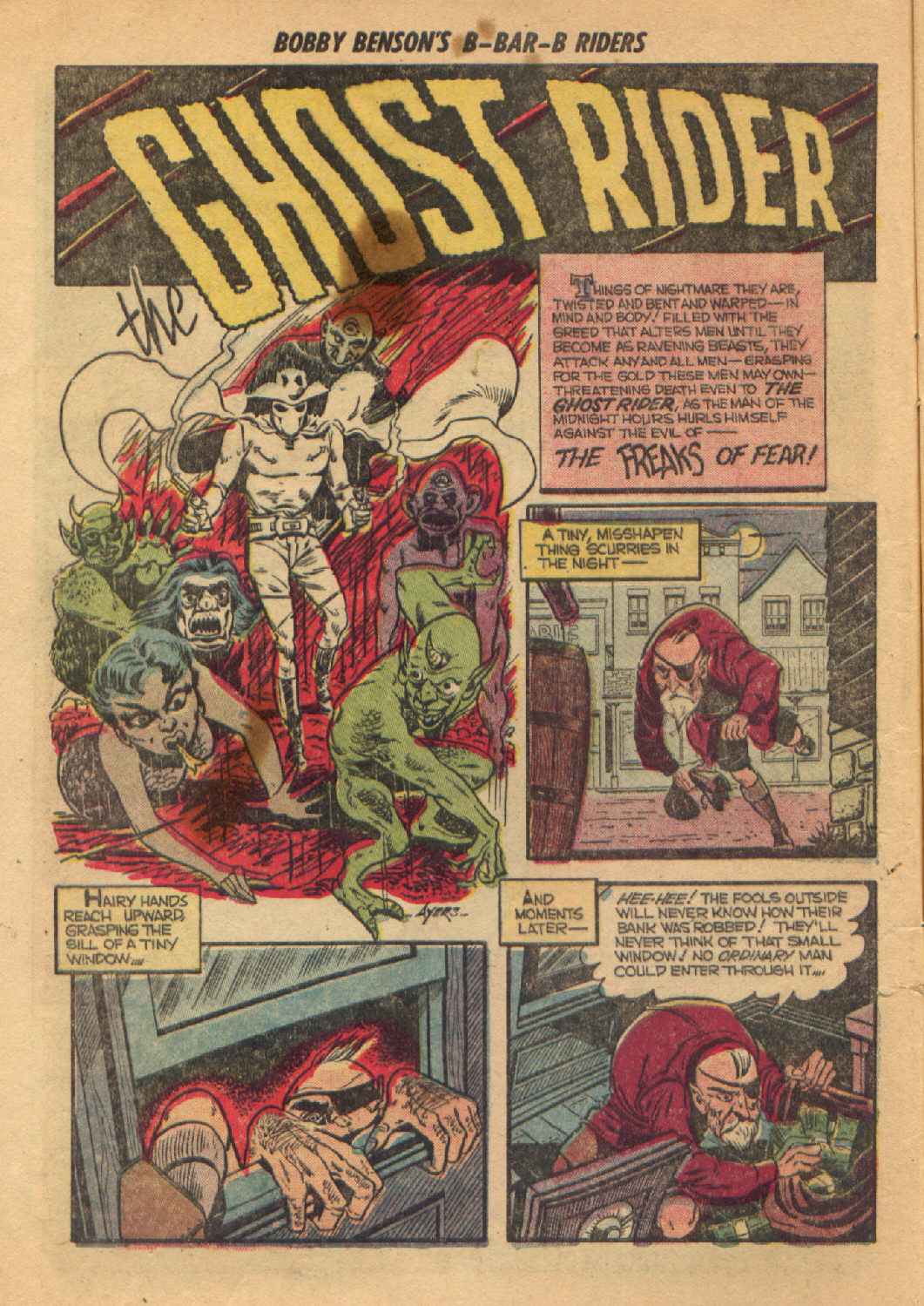 Read online Bobby Benson's B-Bar-B Riders comic -  Issue #15 - 12