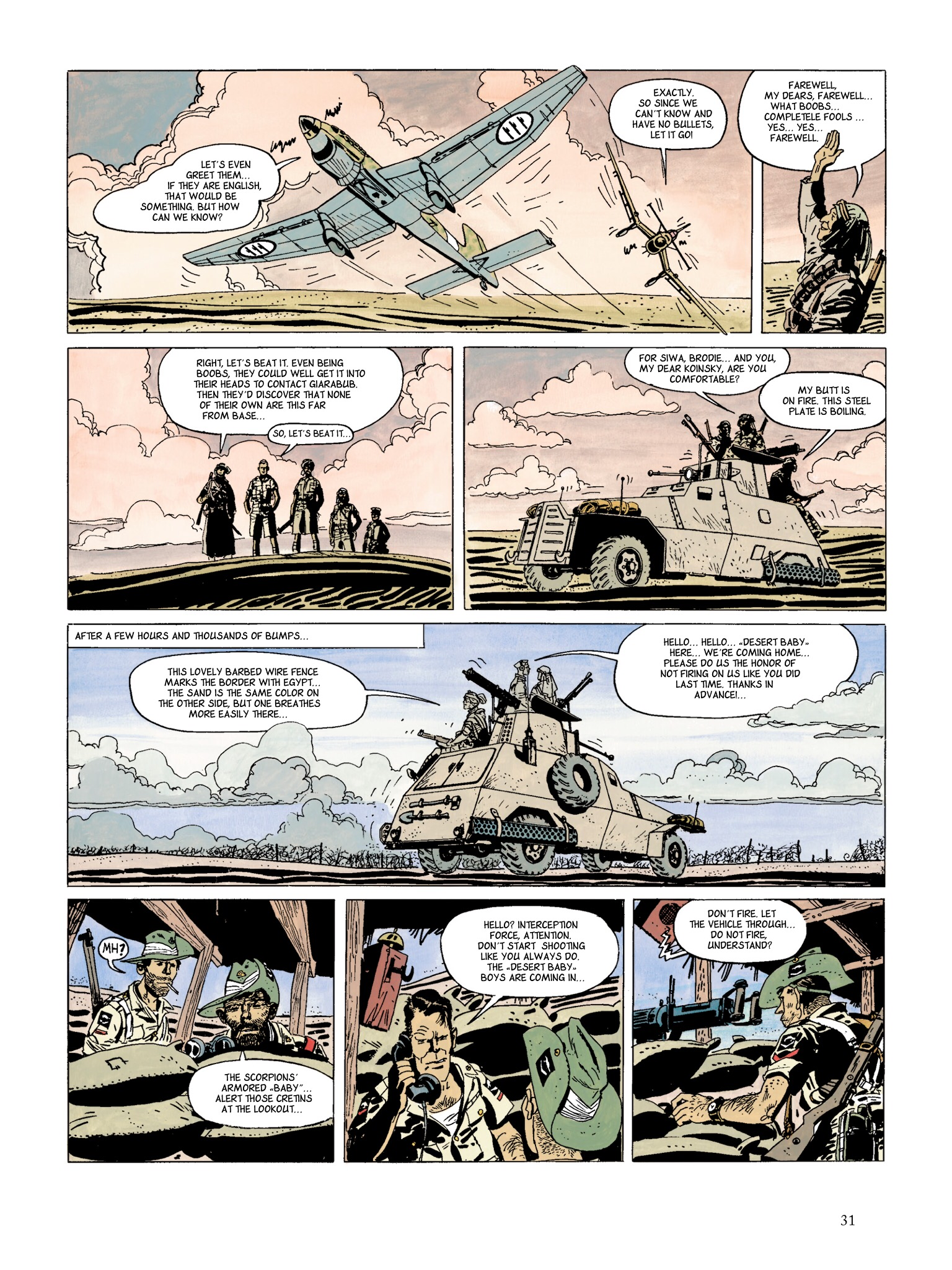 Read online The Scorpions of the Desert comic -  Issue #1 - 31