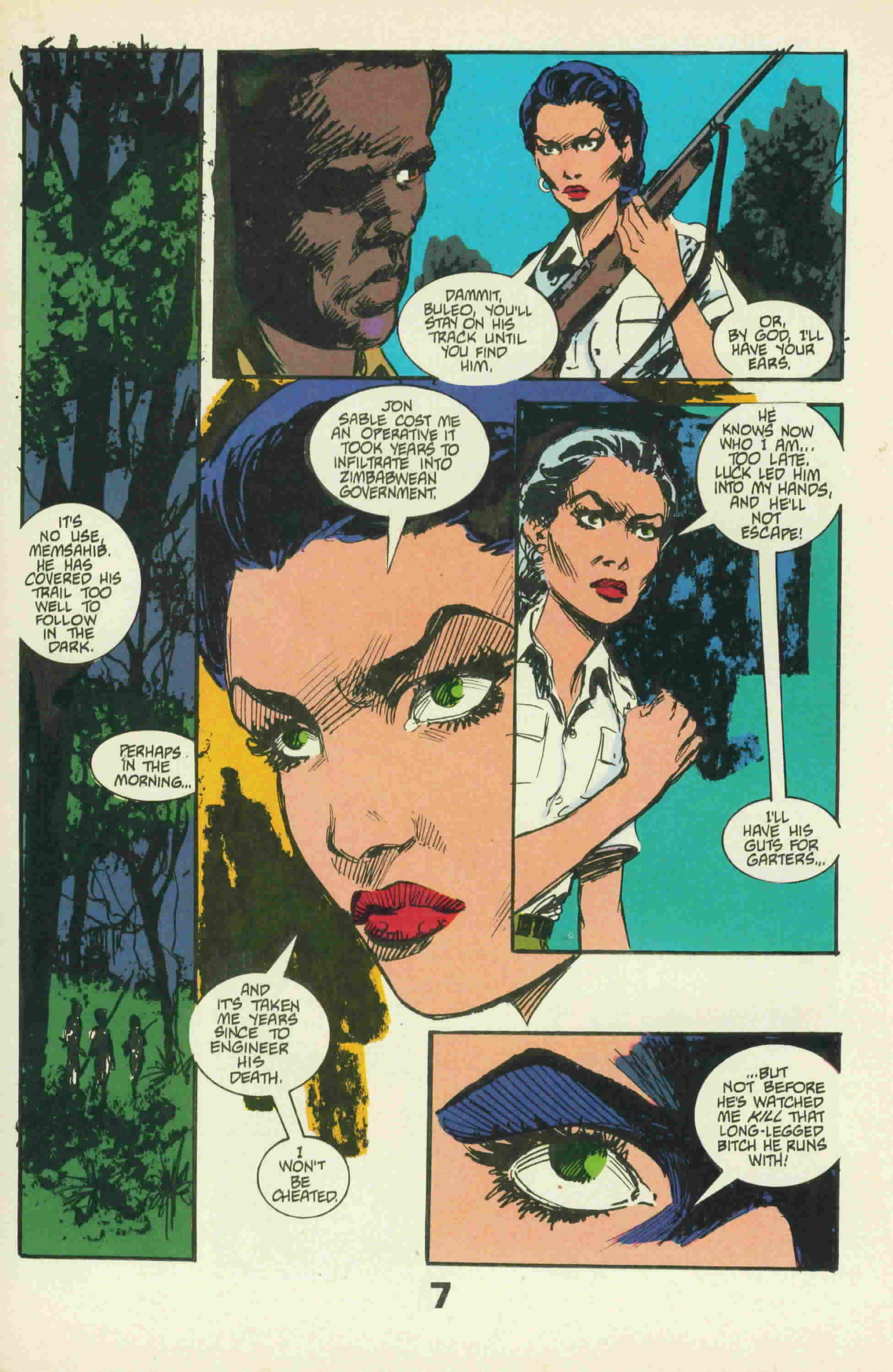 Read online Jon Sable, Freelance comic -  Issue #39 - 10