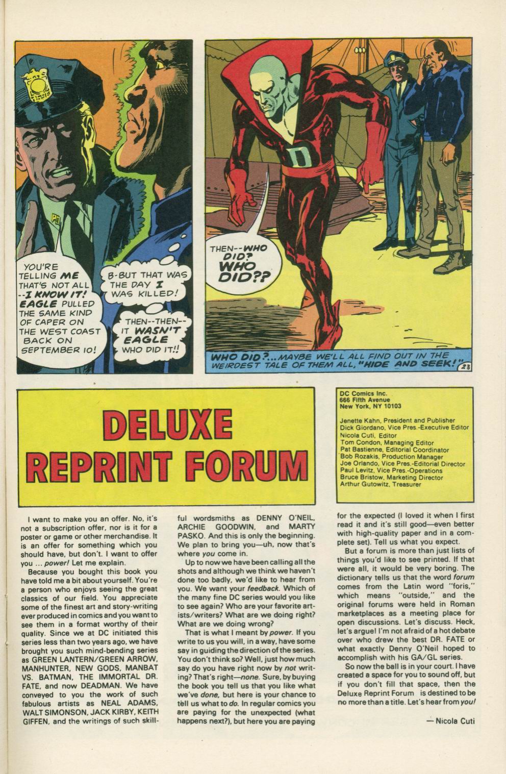 Read online Deadman (1985) comic -  Issue #3 - 24