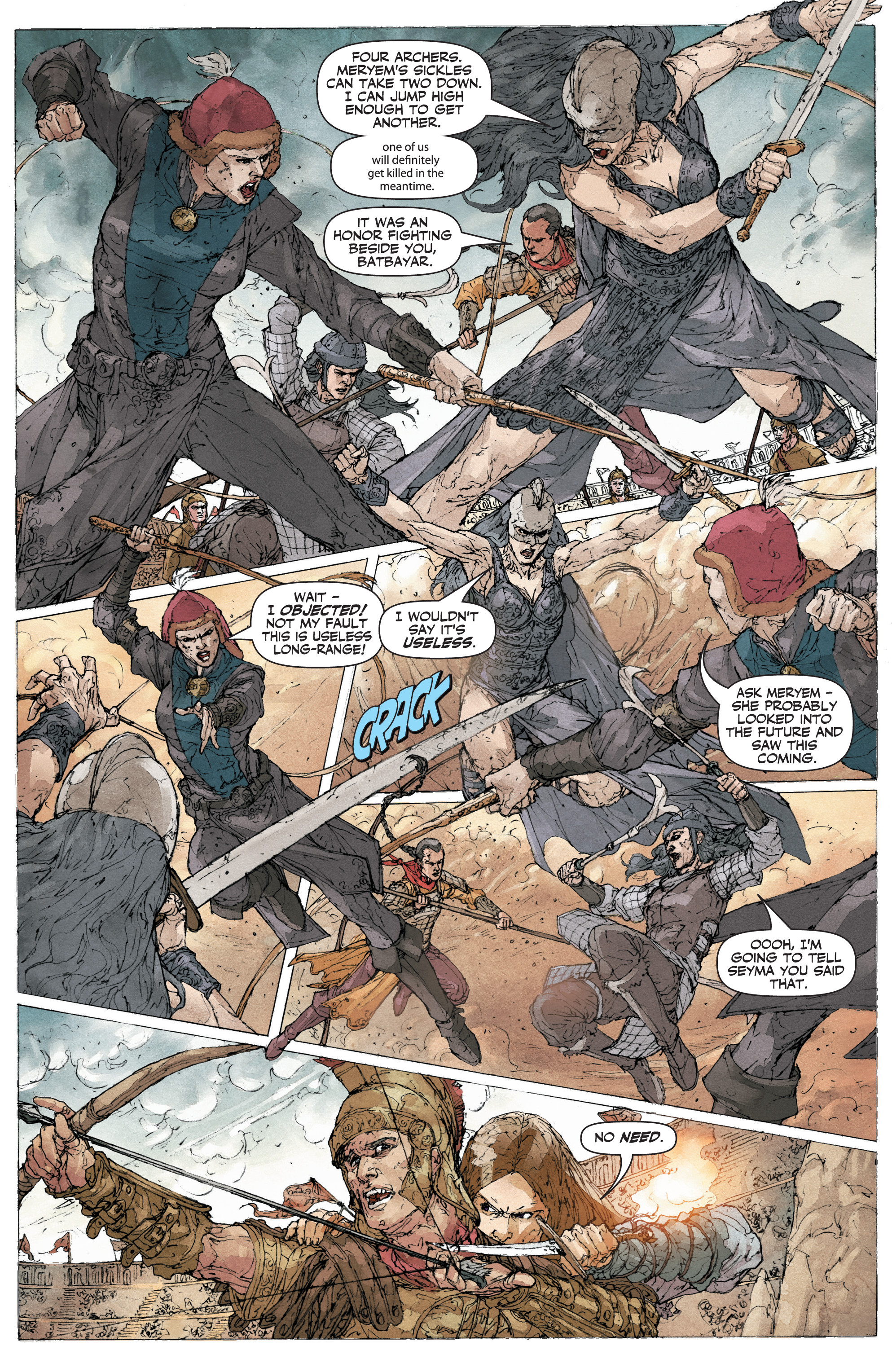 Read online Xena: Warrior Princess (2016) comic -  Issue #6 - 12