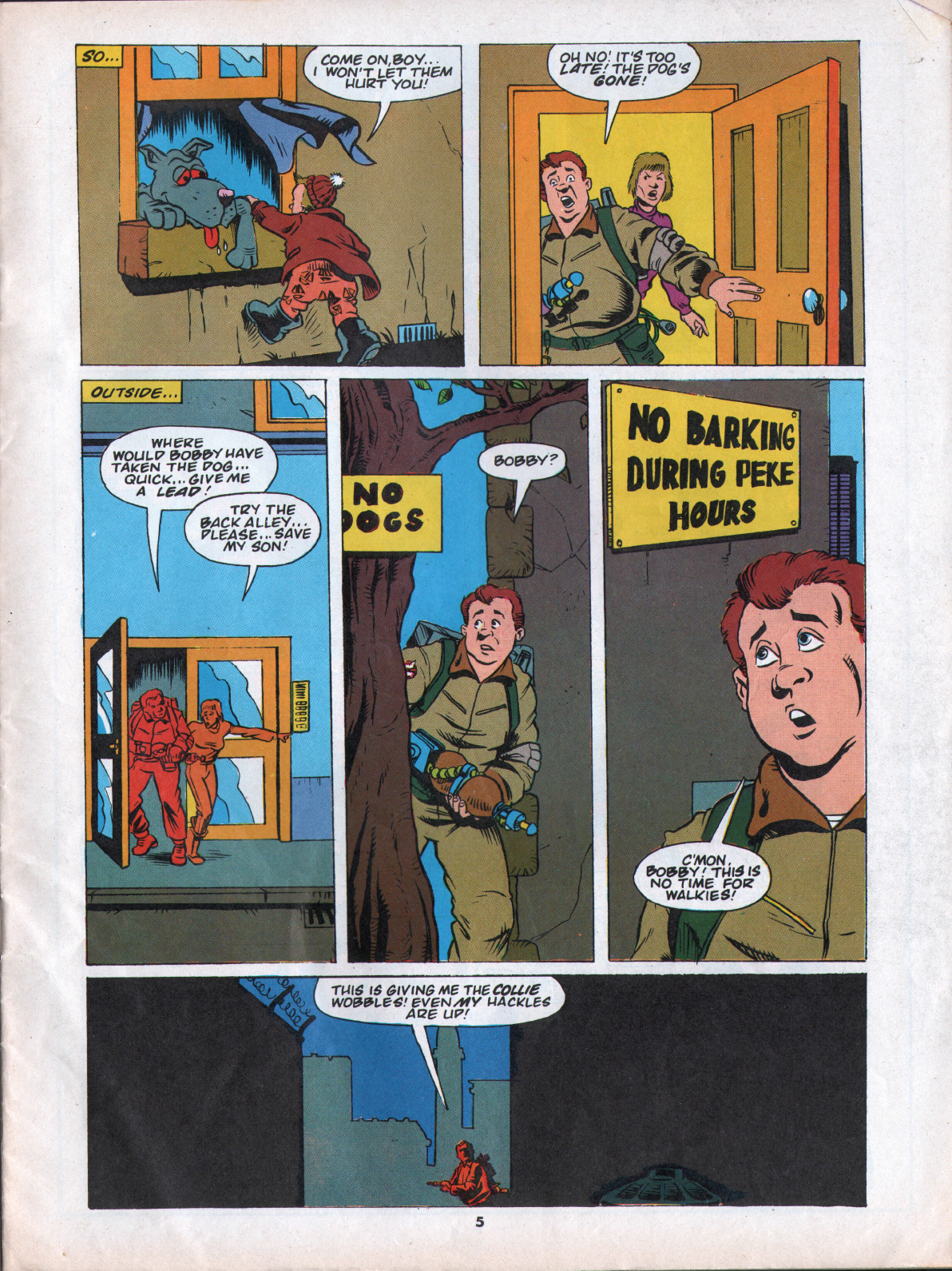 Read online The Real Ghostbusters comic -  Issue #34 - 5