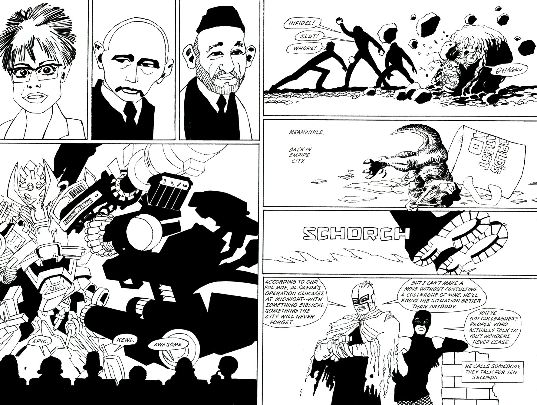 Read online Frank Miller's Holy Terror comic -  Issue # TPB - 85