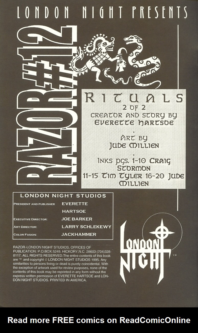 Read online Razor comic -  Issue #12 - 3