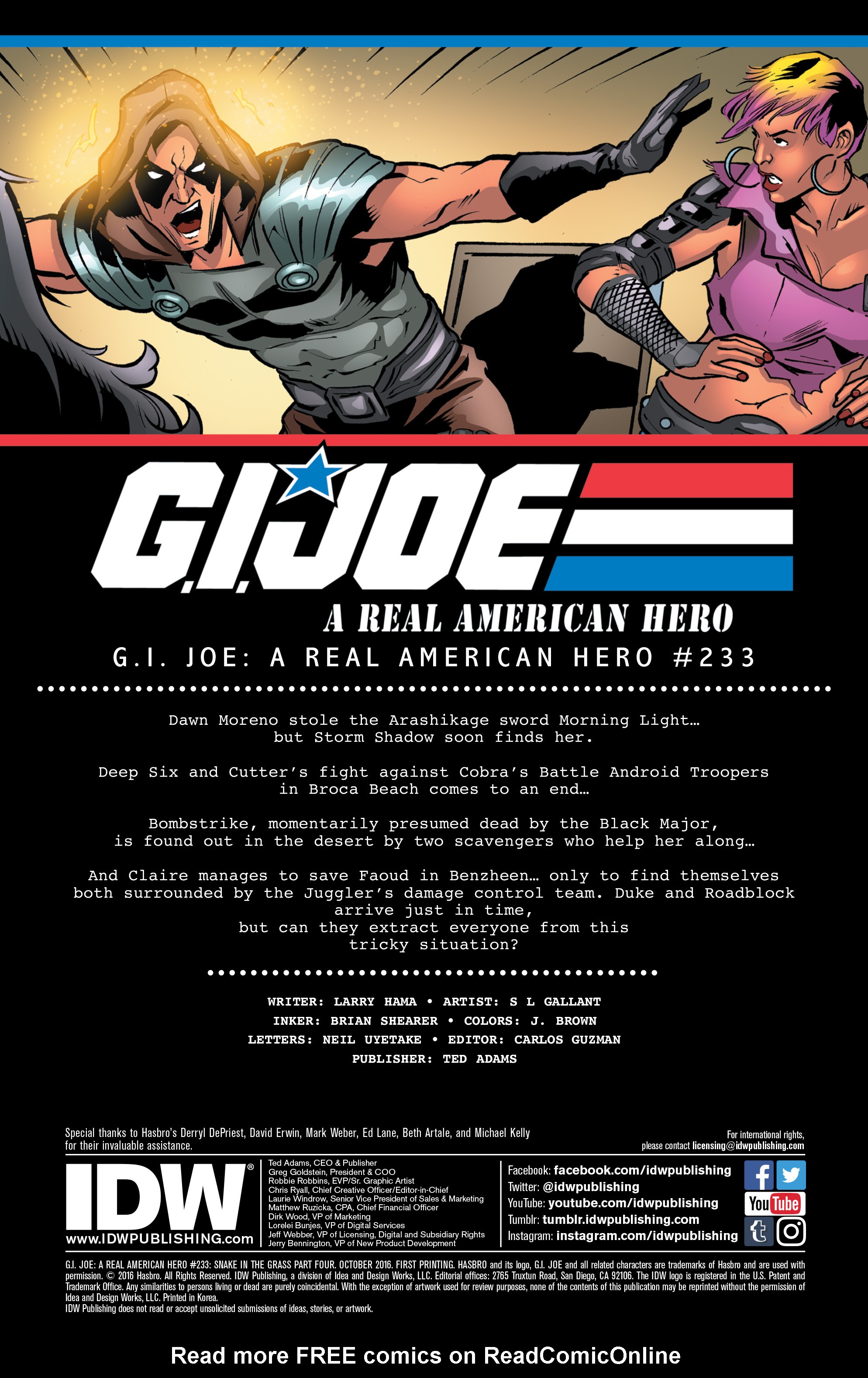 Read online G.I. Joe: A Real American Hero comic -  Issue #233 - 2