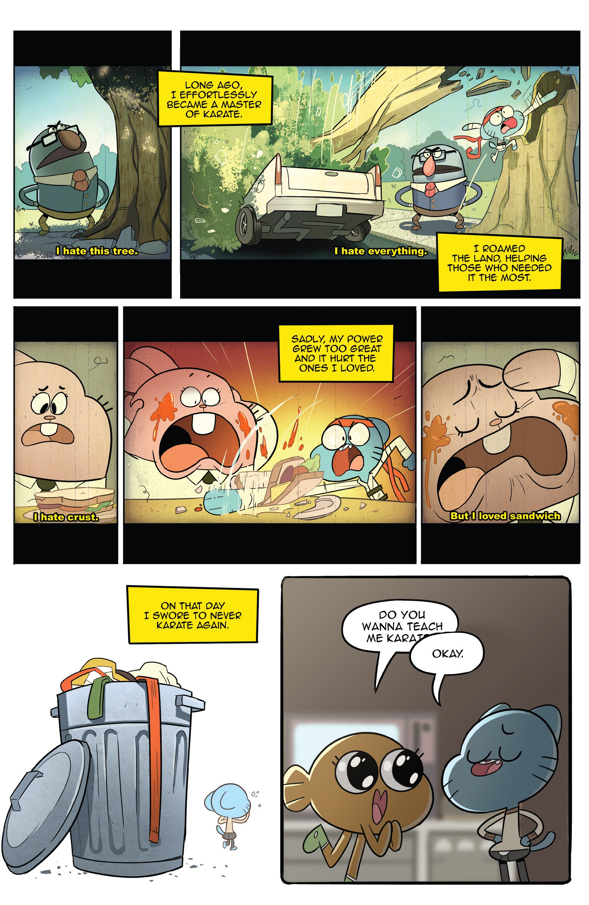 Read online The Amazing World of Gumball comic -  Issue #2 - 5