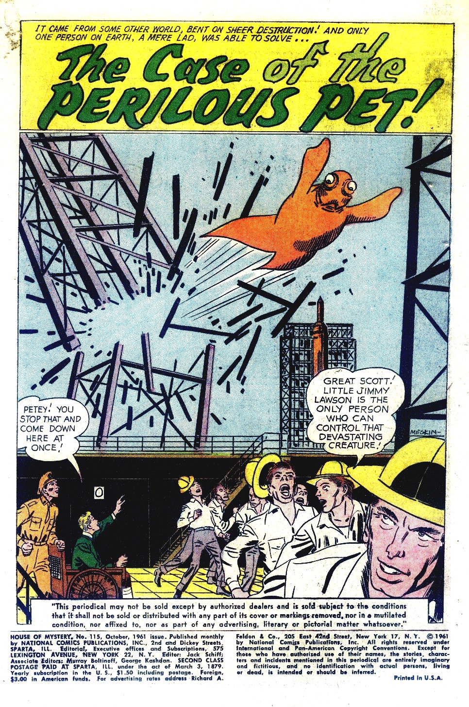 Read online House of Mystery (1951) comic -  Issue #115 - 3