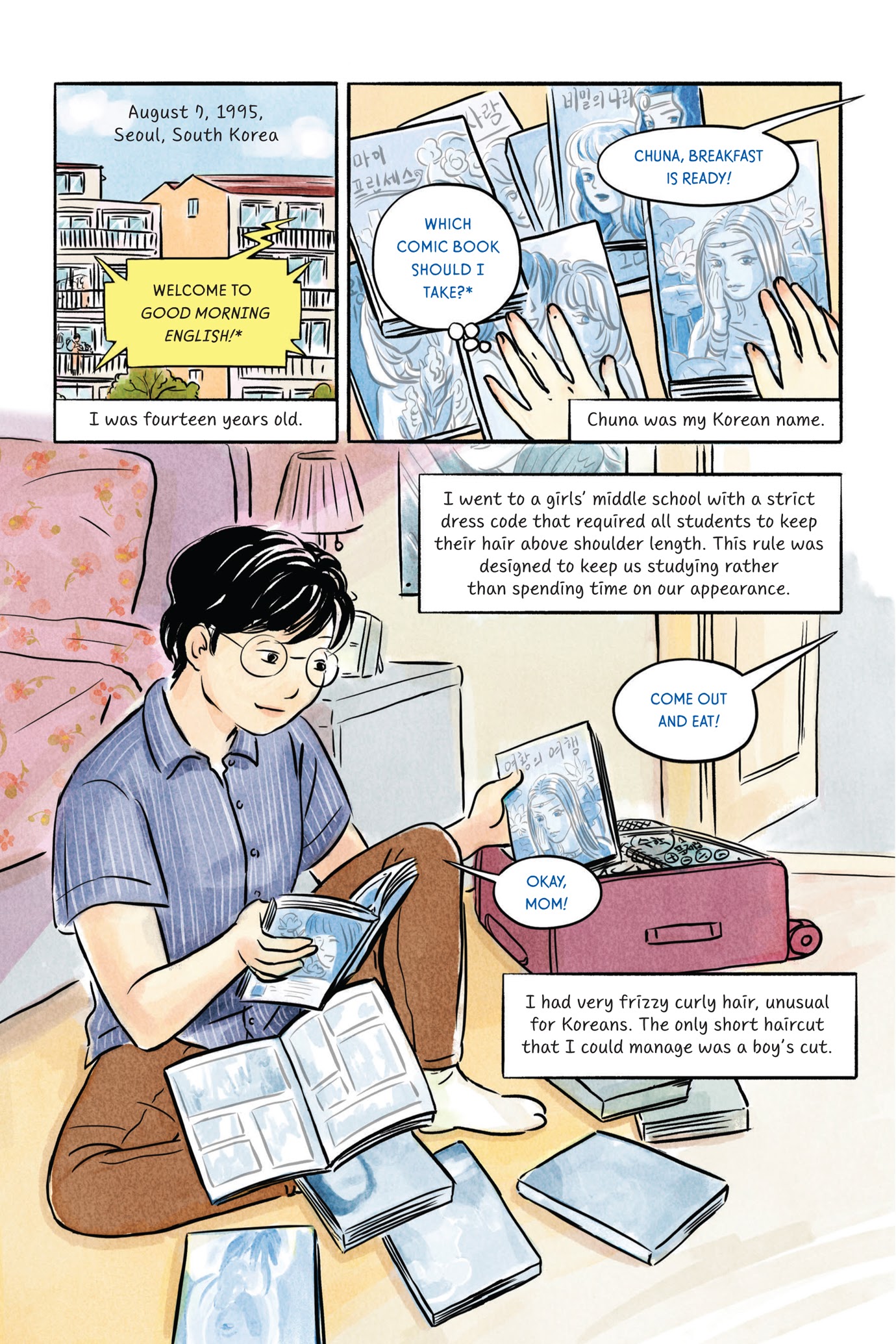 Read online Almost American Girl: An Illustrated Memoir comic -  Issue # TPB (Part 1) - 9