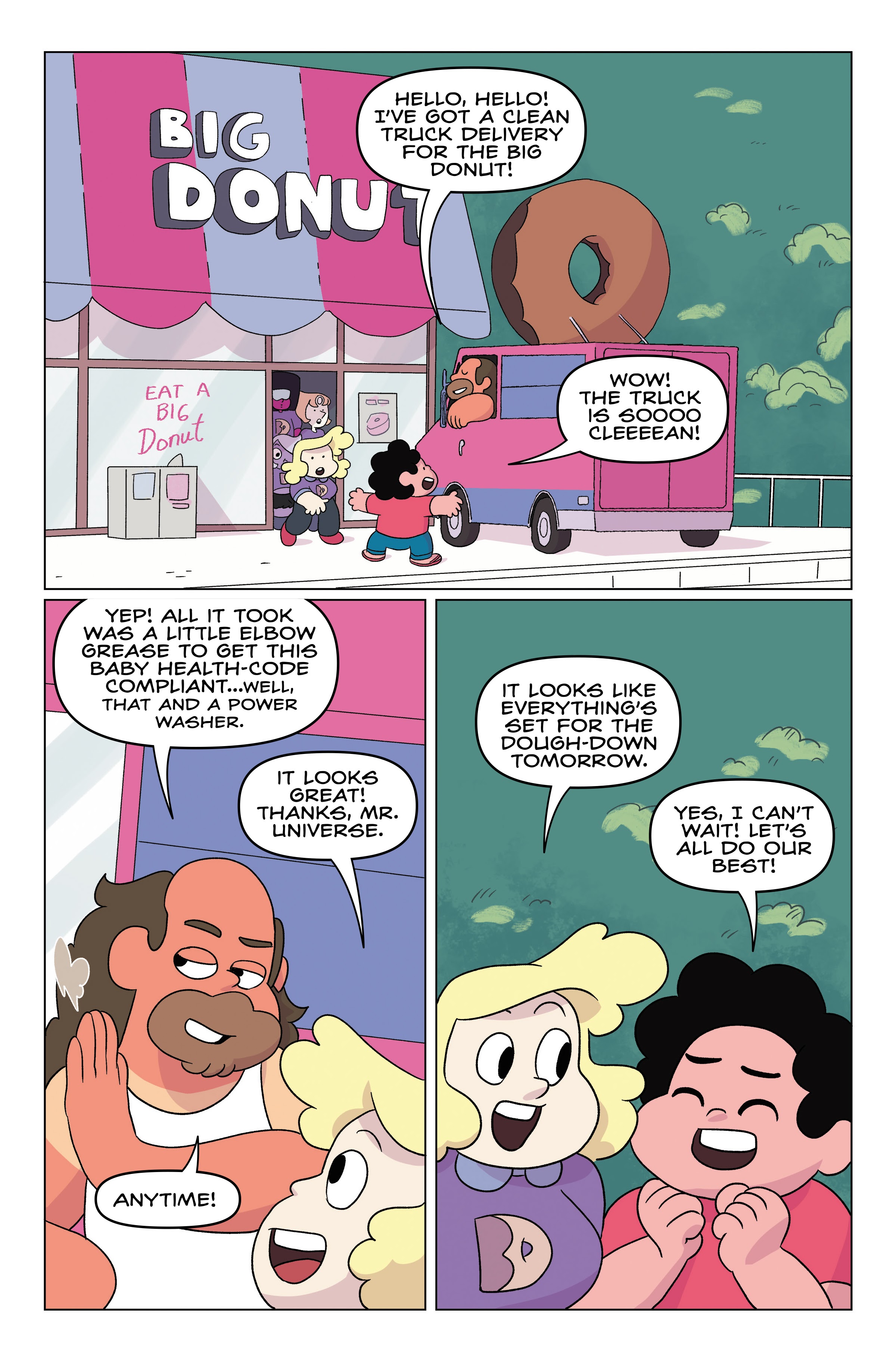 Read online Steven Universe: Ultimate Dough-Down comic -  Issue # TPB - 36