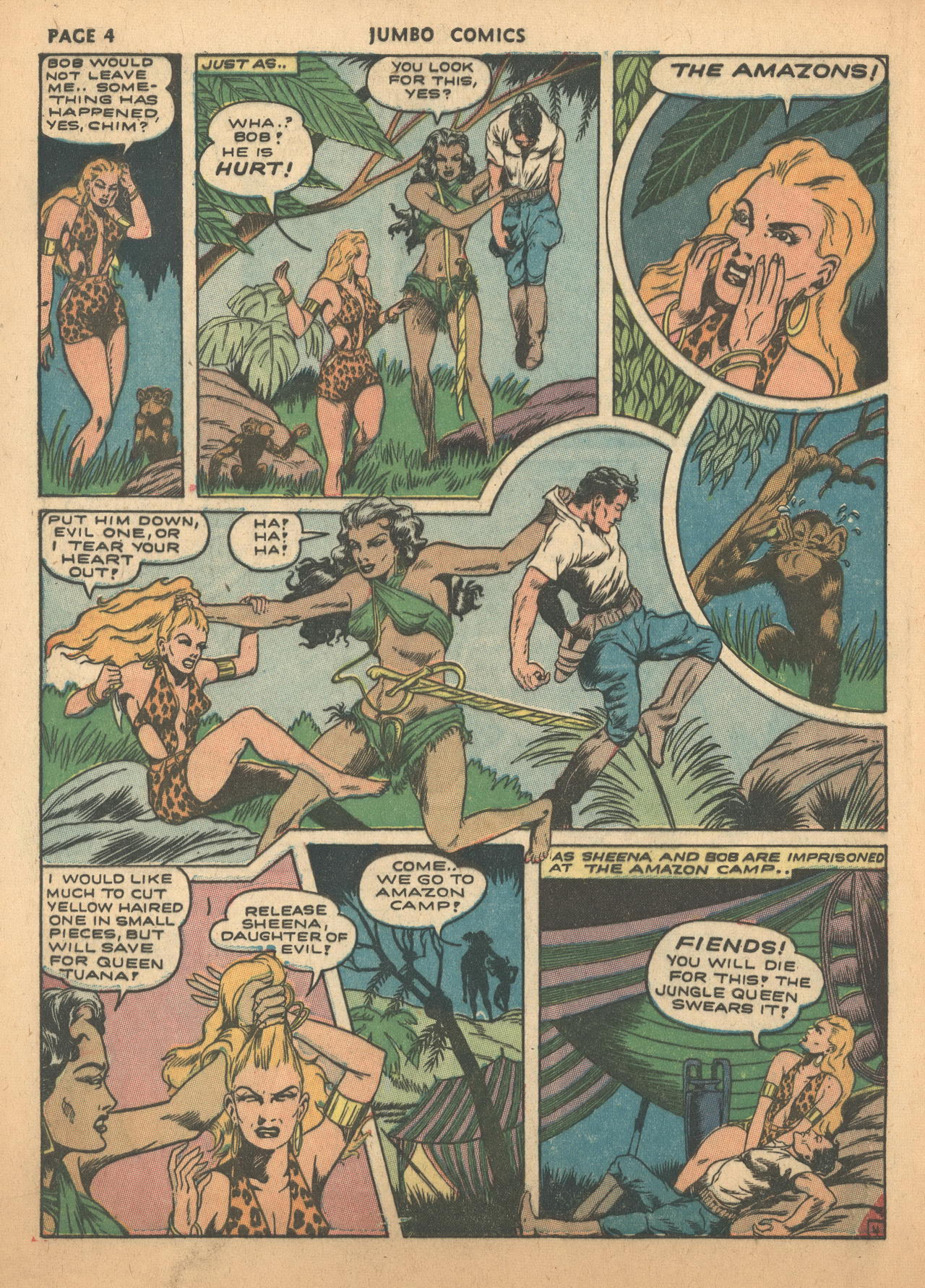 Read online Jumbo Comics comic -  Issue #43 - 6
