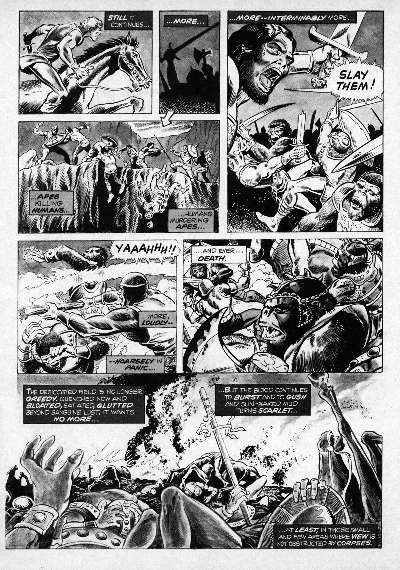Read online Planet of the Apes comic -  Issue #5 - 12